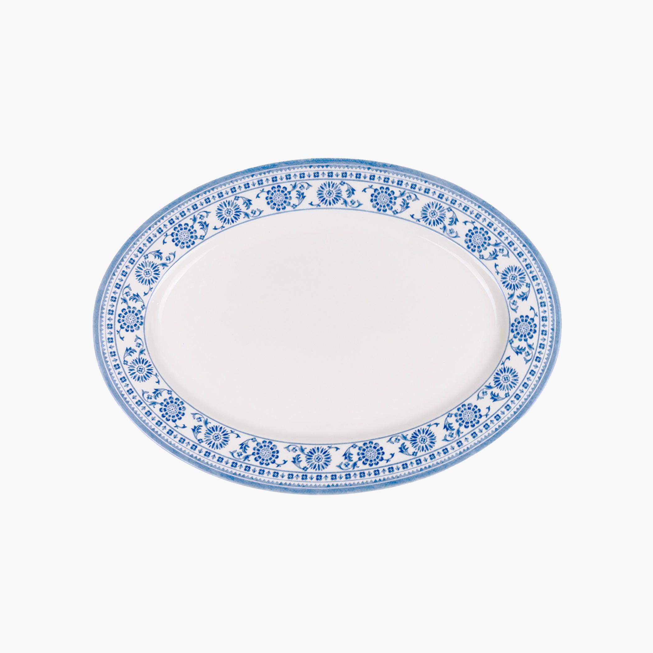 Floral Oval Platter Set-household-dining-serveware-servingplatters-image-1