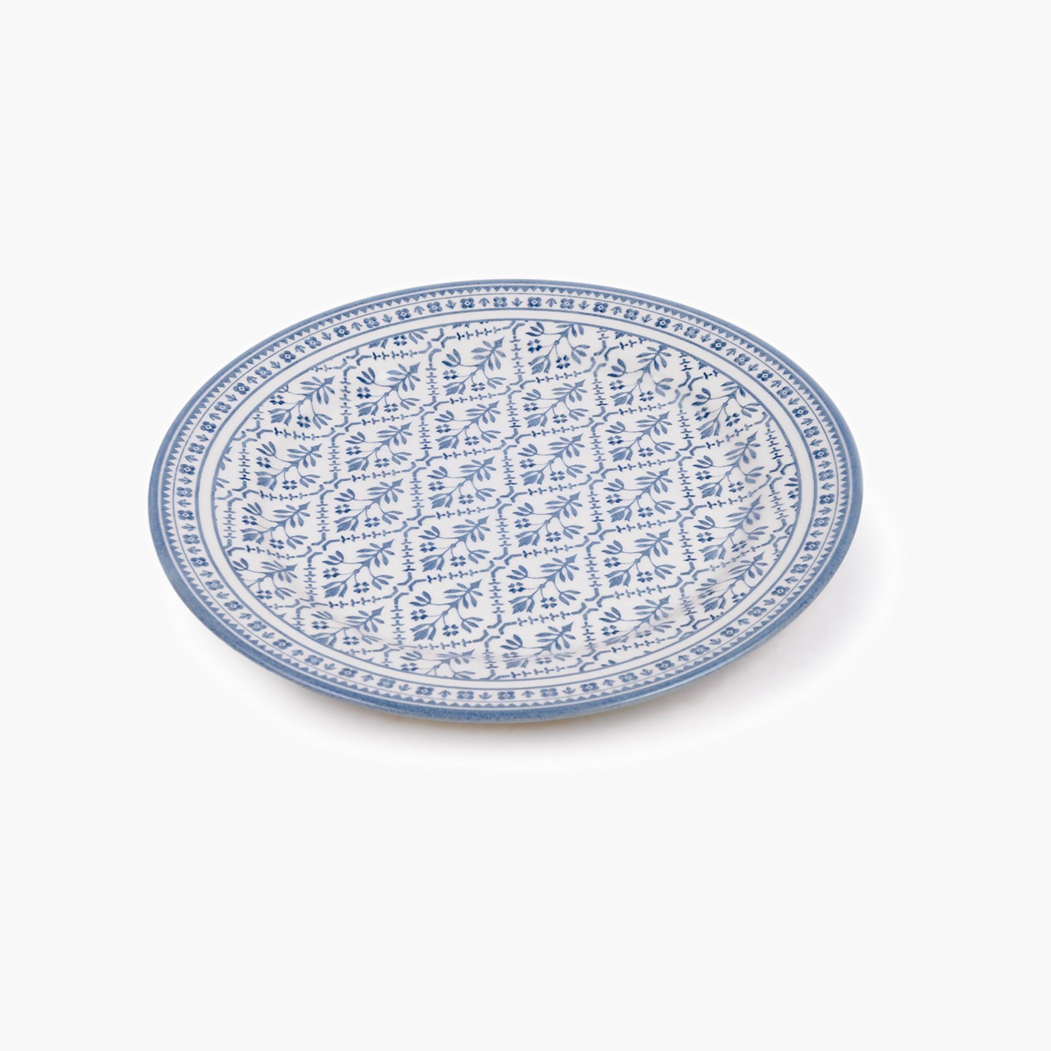 كلايتانطبق عشاء سيراميك منقوش-household-dining-dinnerware-plates-image-3