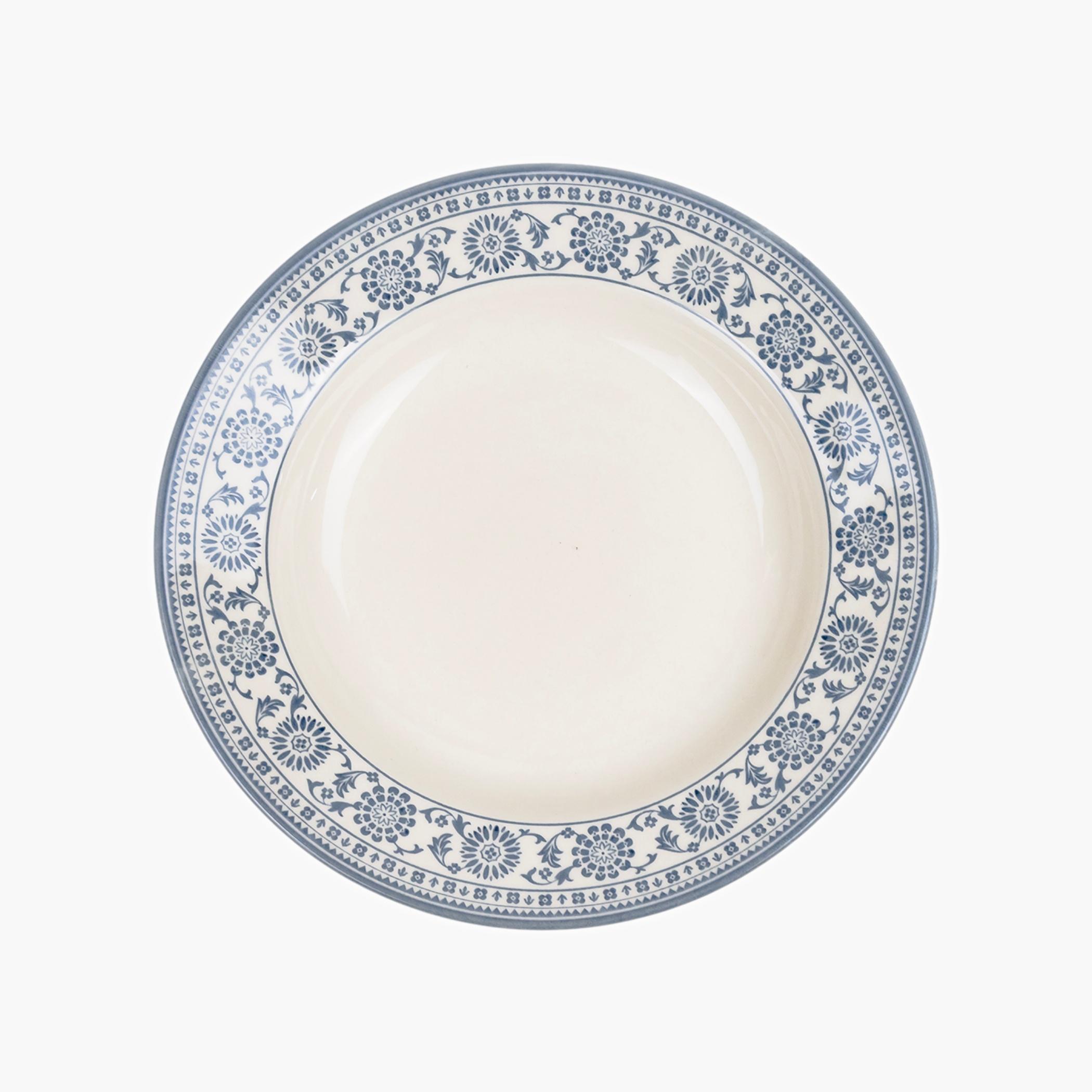كلايتانوعاء عشاء سيراميك منقوش-household-dining-dinnerware-plates-image-3
