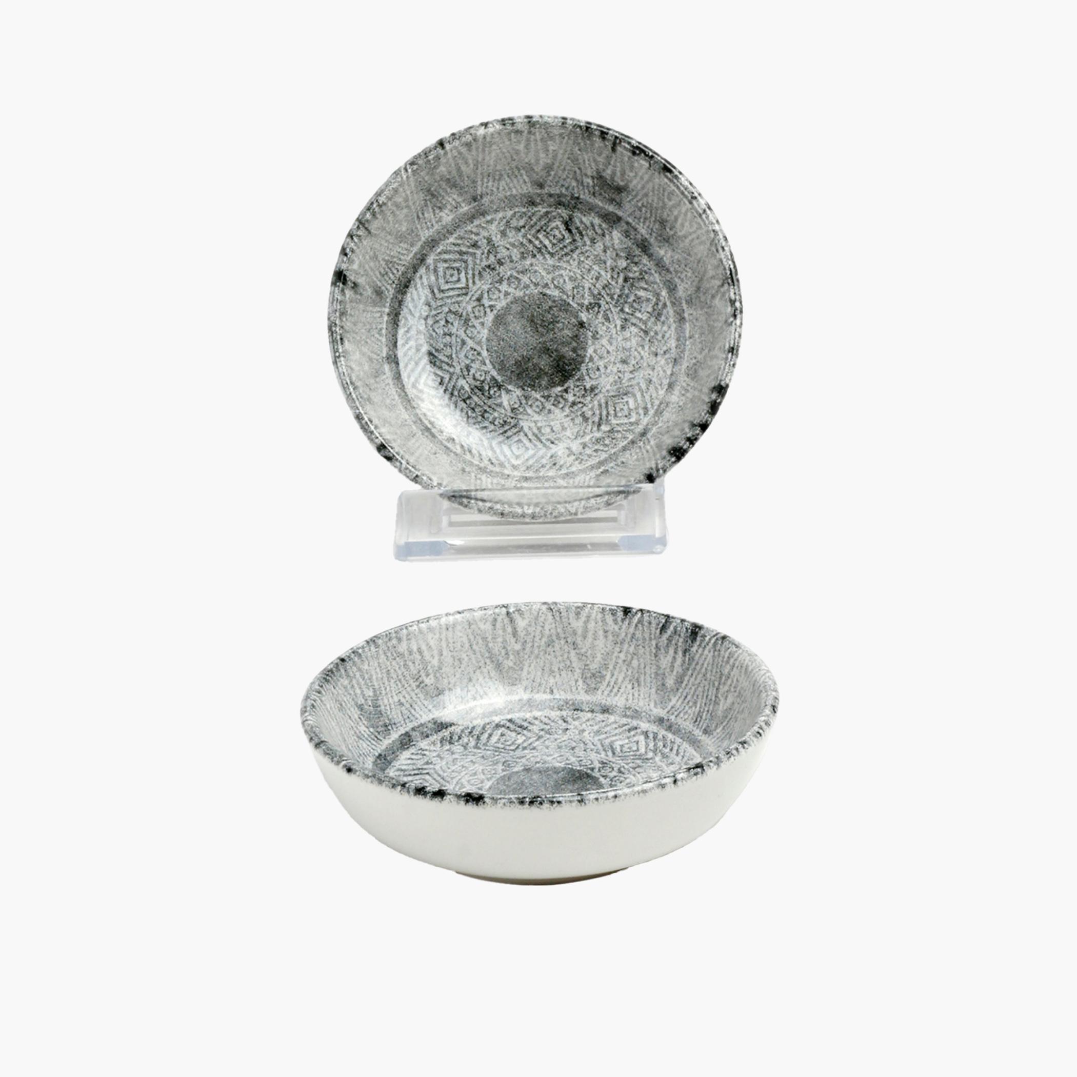 Ceramic Patterned Round Snack Bowl-household-dining-dinnerware-bowls-image-3