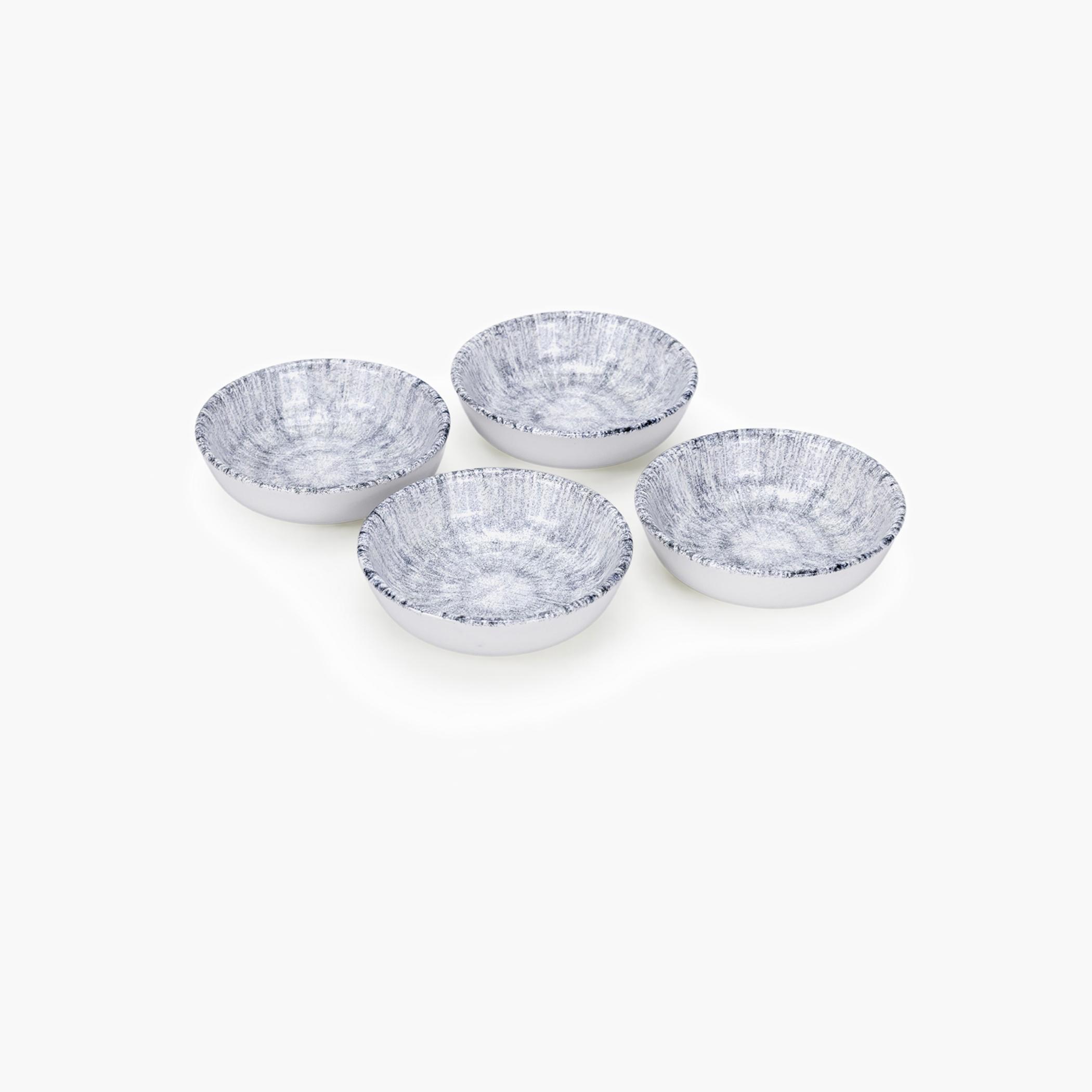Patterned Ceramic Round Snack Bowls, 10.5cm-household-dining-dinnerware-bowls-image-1