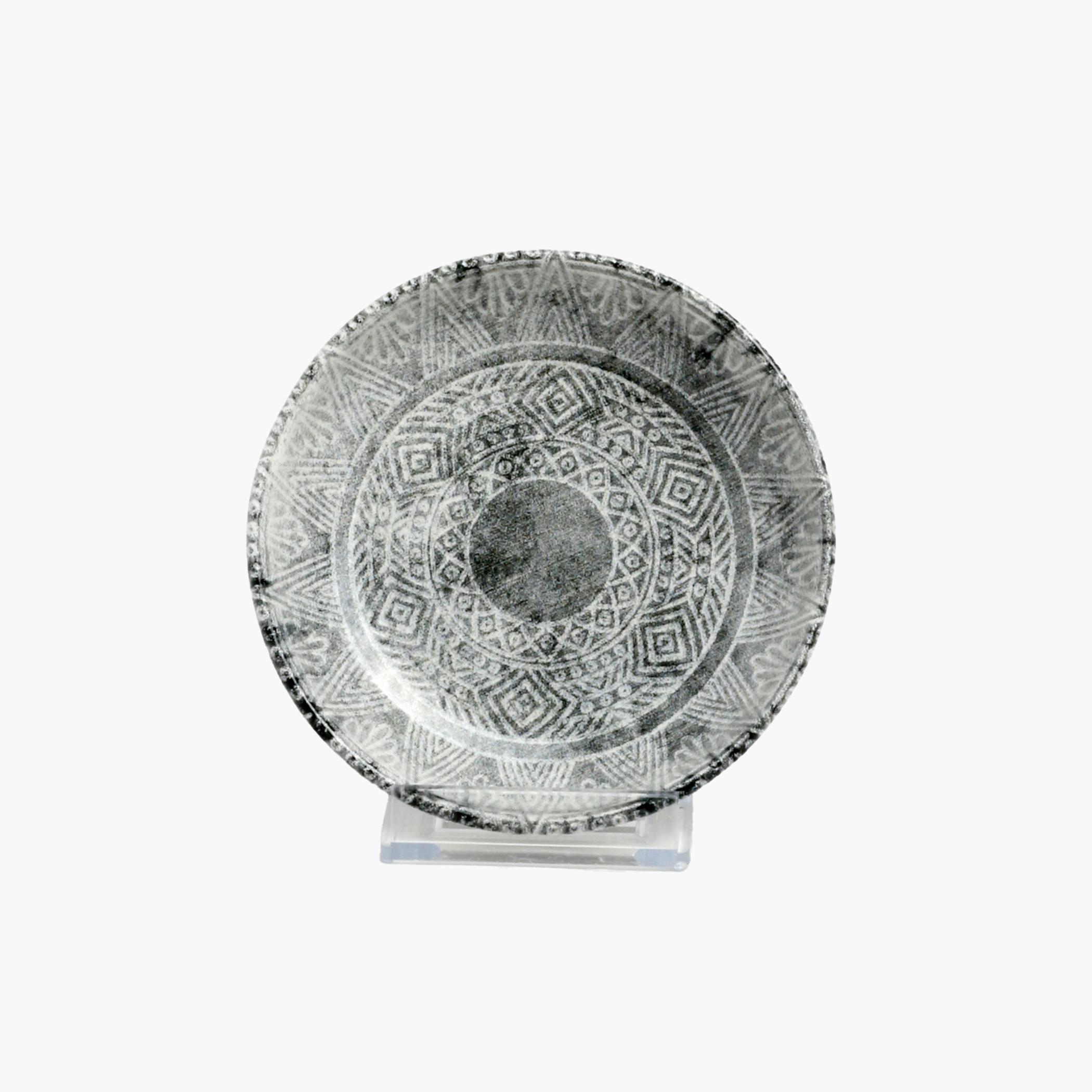Patterned Ceramic Serving Bowl, 13cm-household-dining-dinnerware-bowls-image-2