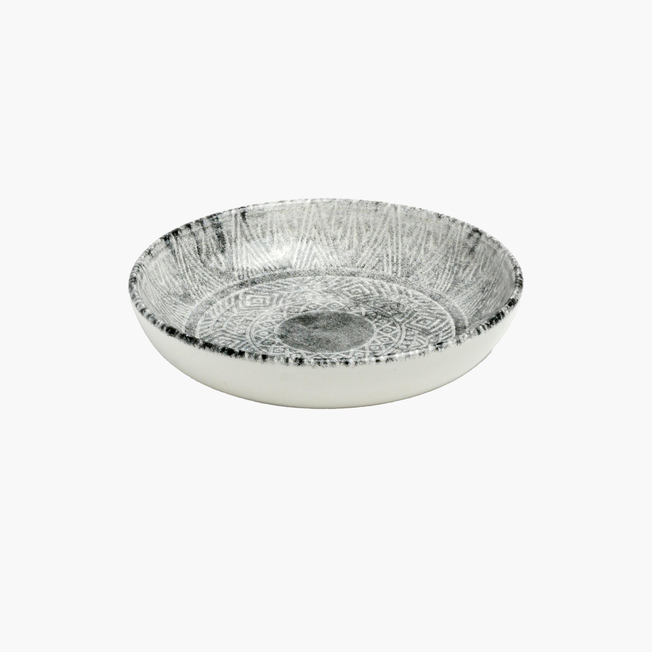 Patterned Ceramic Serving Bowl, 13cm-household-dining-dinnerware-bowls-image-4
