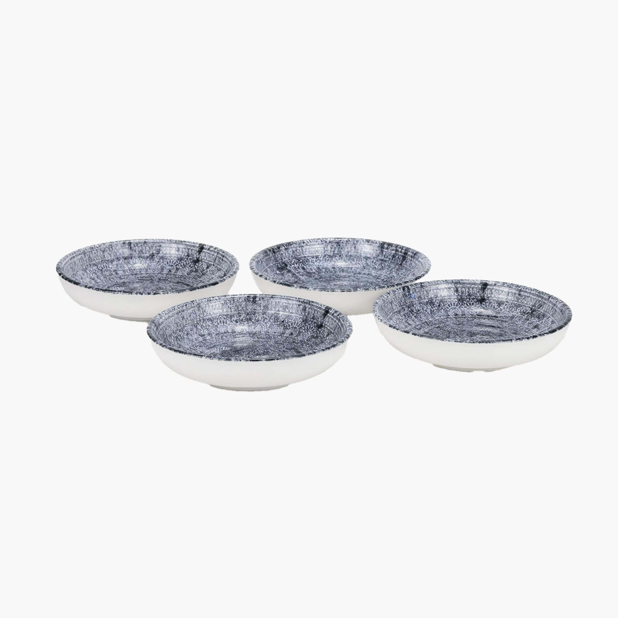 إديساطقم أوعية تقديم سيراميك مستديرة بنقوش-household-dining-dinnerware-bowls-image-2