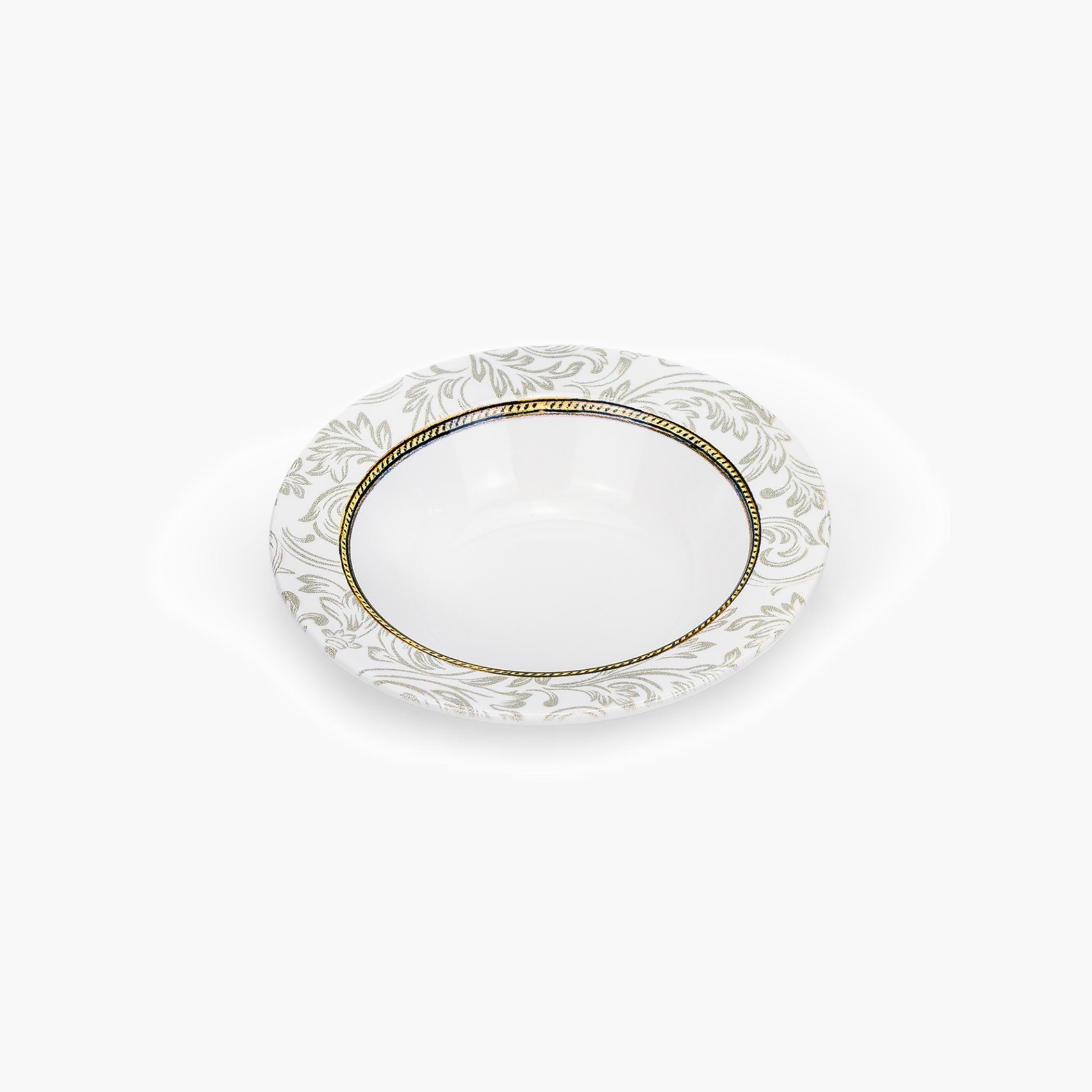 Elegant Patterned Ceramic Serving Bowl-household-dining-dinnerware-bowls-image-3