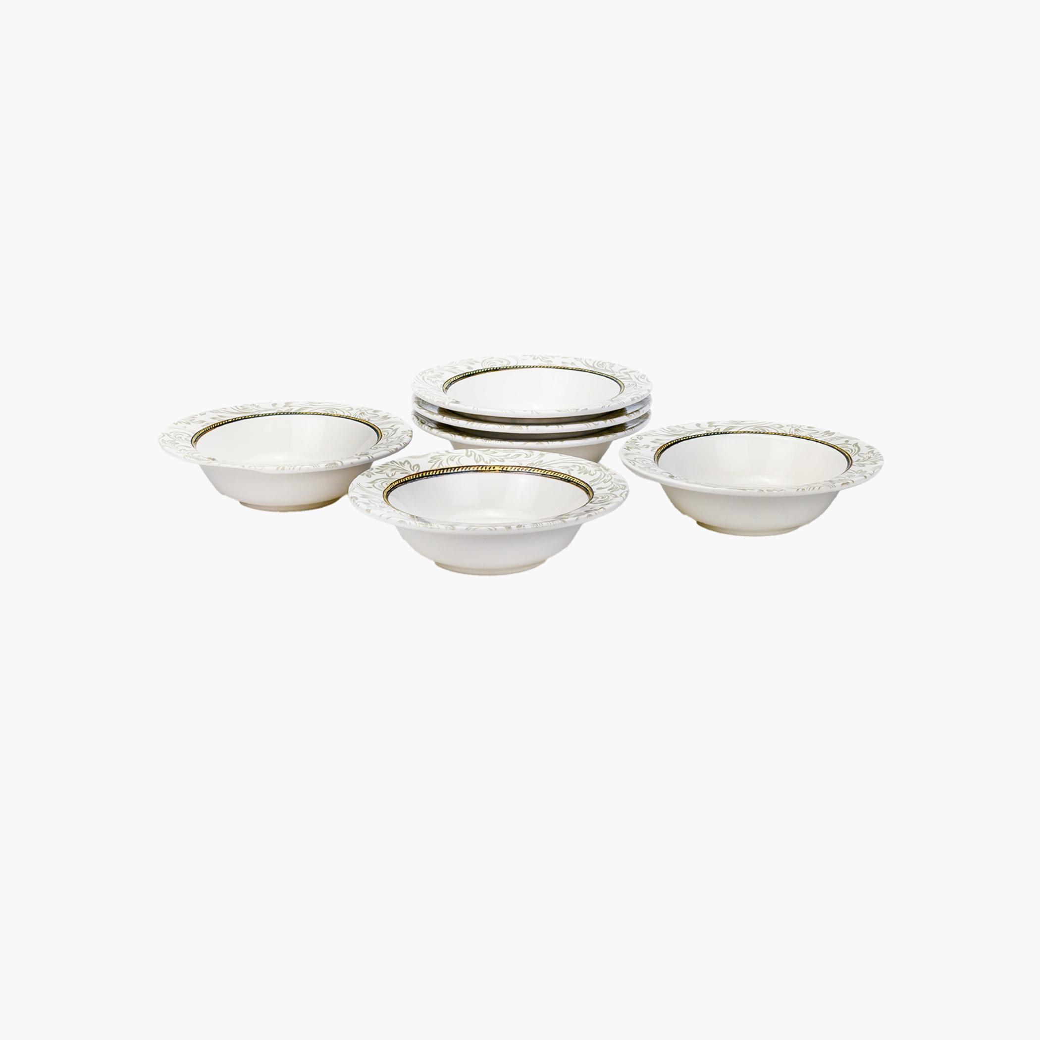 Patterned Ceramic Serving Bowl Set-household-dining-dinnerware-bowls-image-1