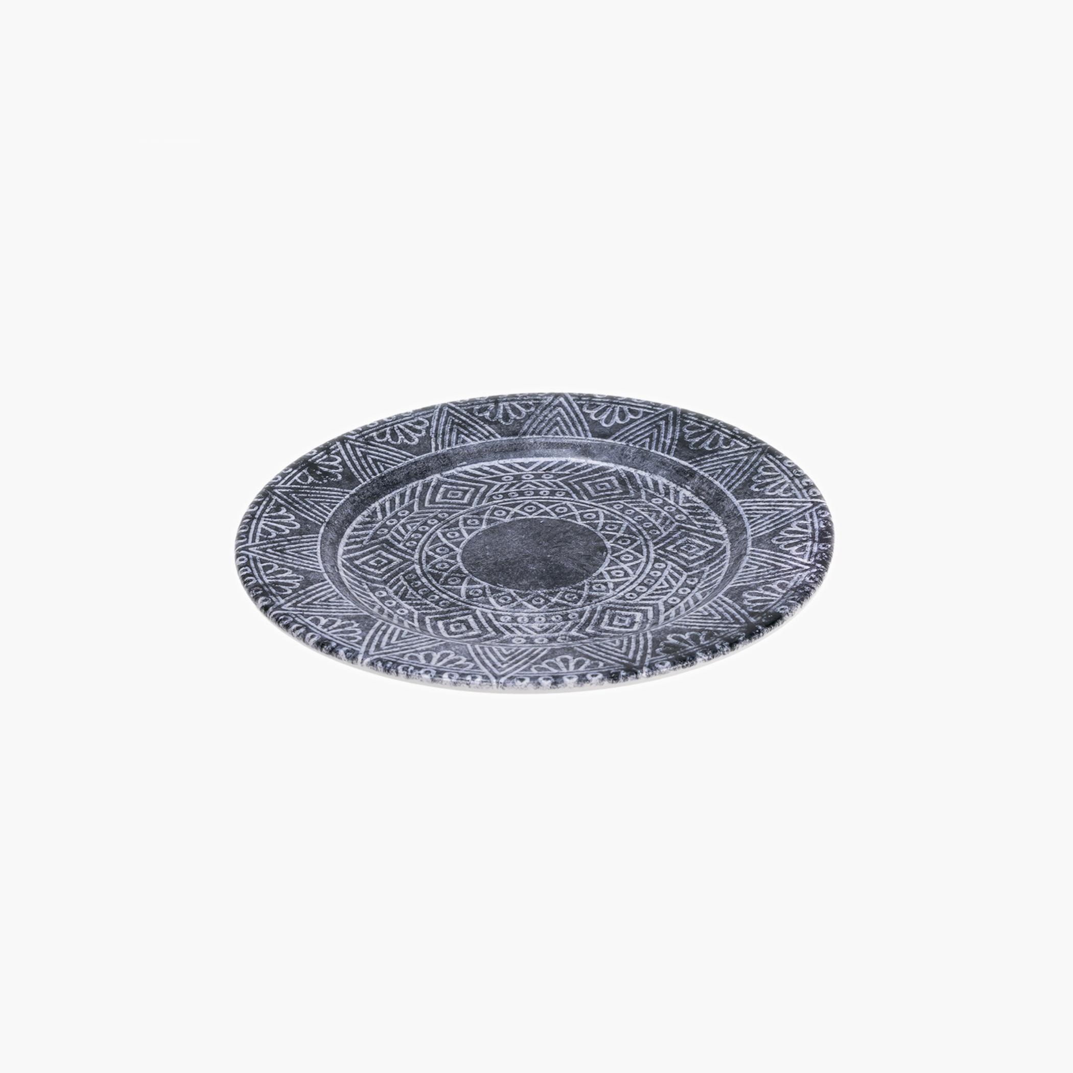 Textured Geometric Serving Plate-household-dining-dinnerware-plates-image-2