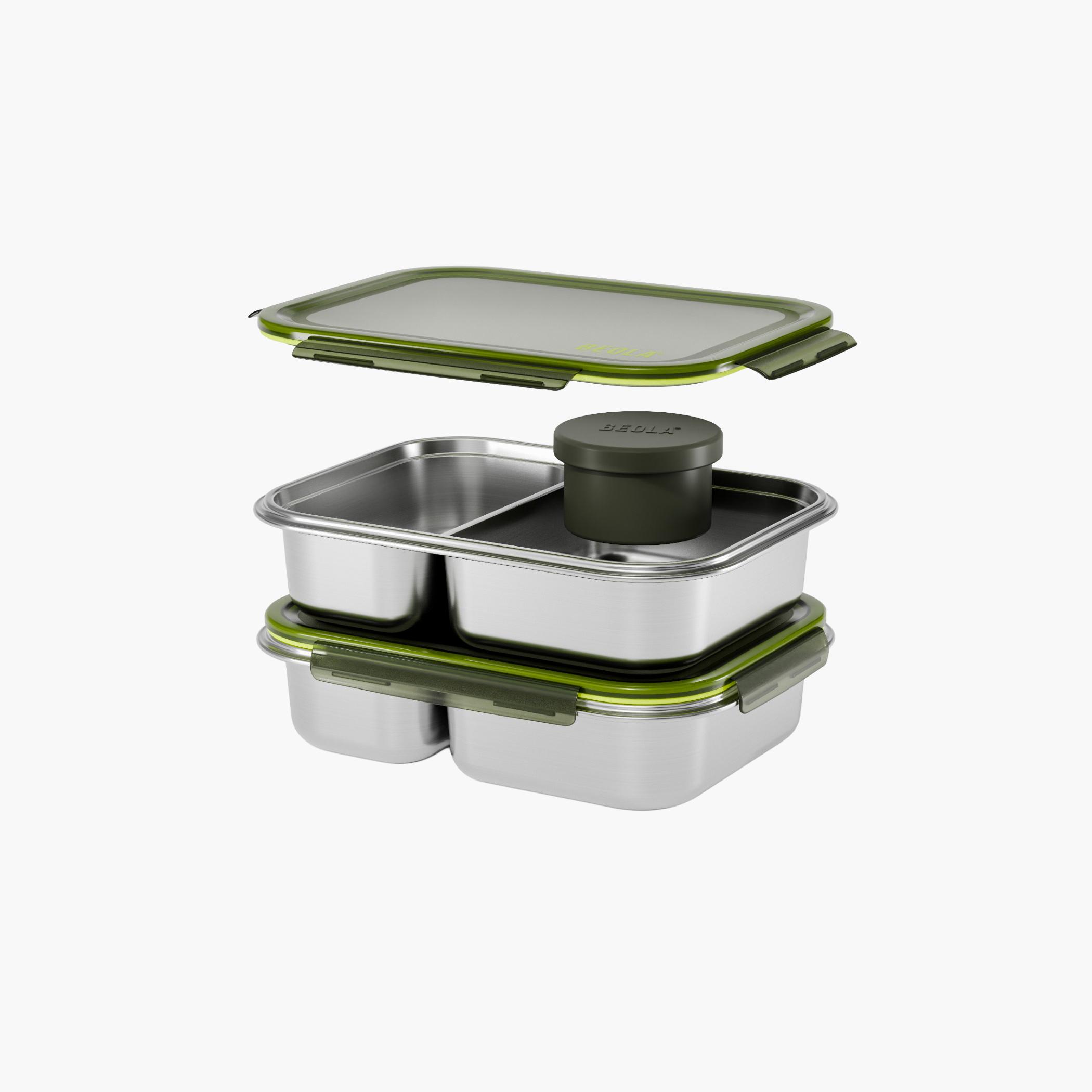 بيولا صندوق غداء ستانلس ستيل مقصورتين-school-lunchessentials-lunchboxes-image-1