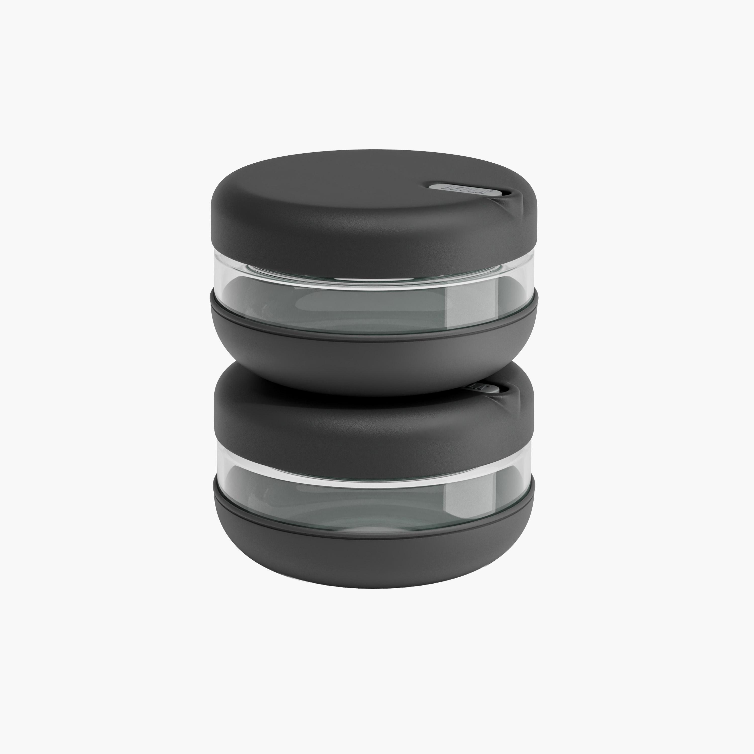 BEOLA Stackable Glass Food Containers Set-school-lunchessentials-lunchboxes-image-1