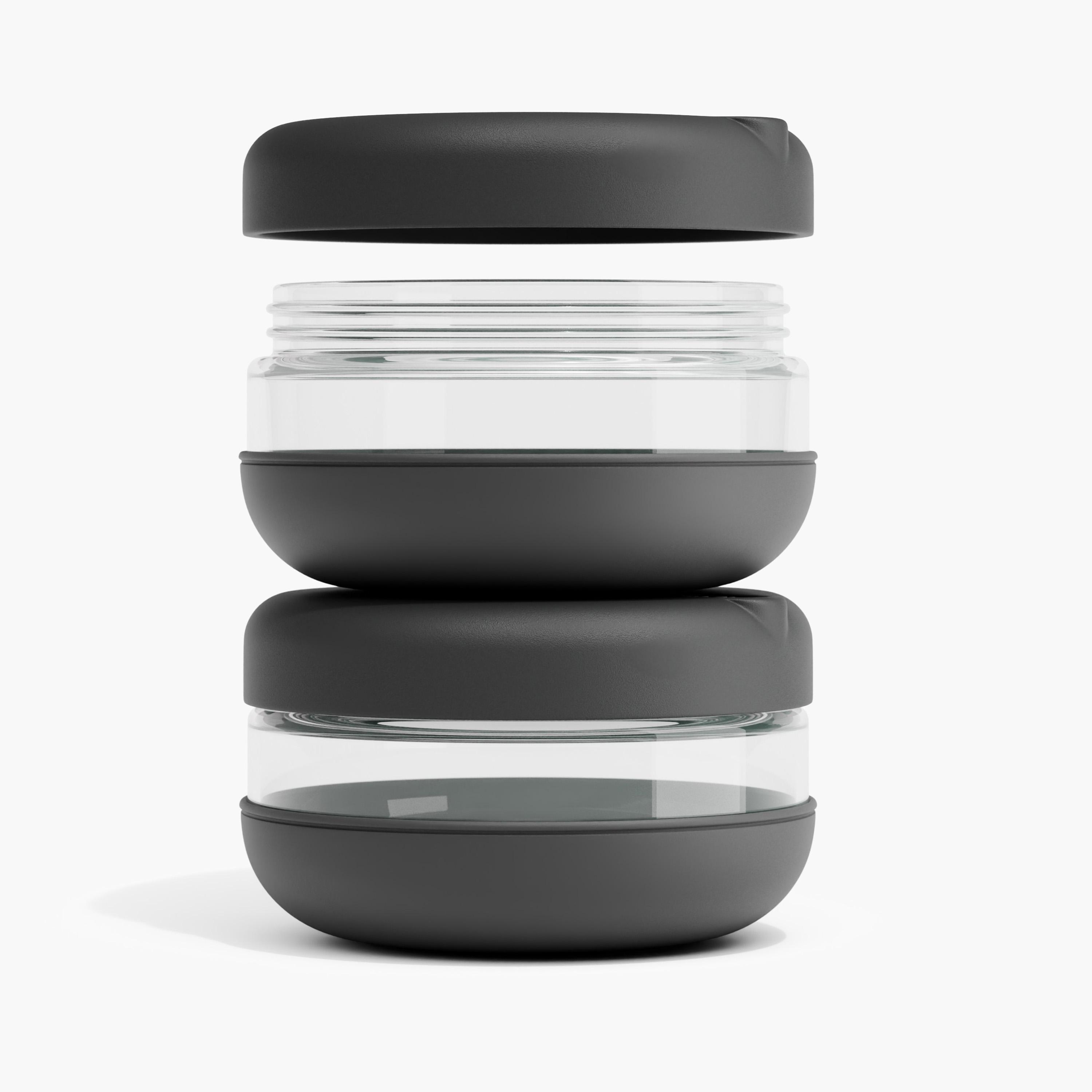 BEOLA Stackable Glass Food Containers Set-school-lunchessentials-lunchboxes-image-2