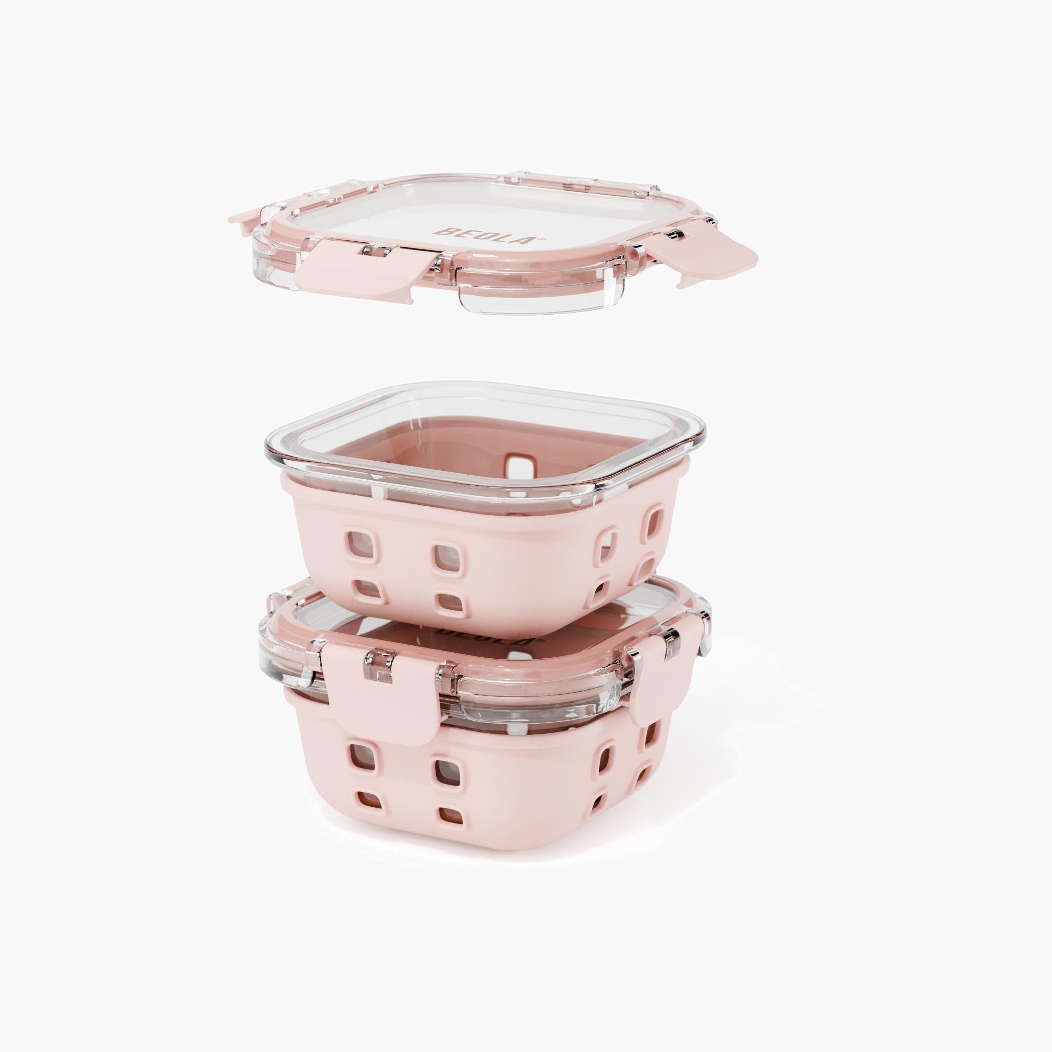 بيولا طقم حاويات طعام زجاجية 0.32 لتر-school-lunchessentials-lunchboxes-image-1