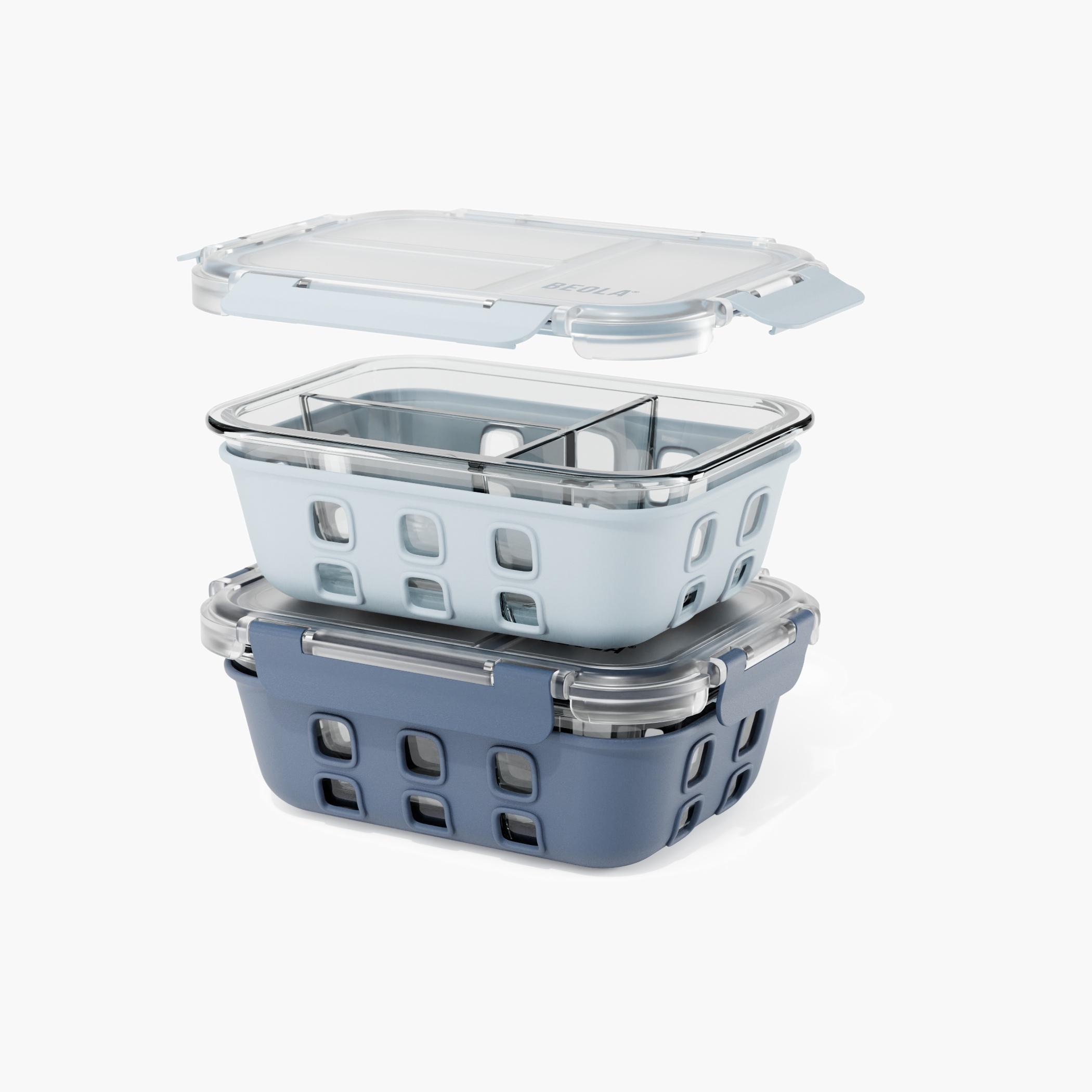بيولا وعاء طعام زجاجي مقصورتين-school-lunchessentials-lunchboxes-image-1