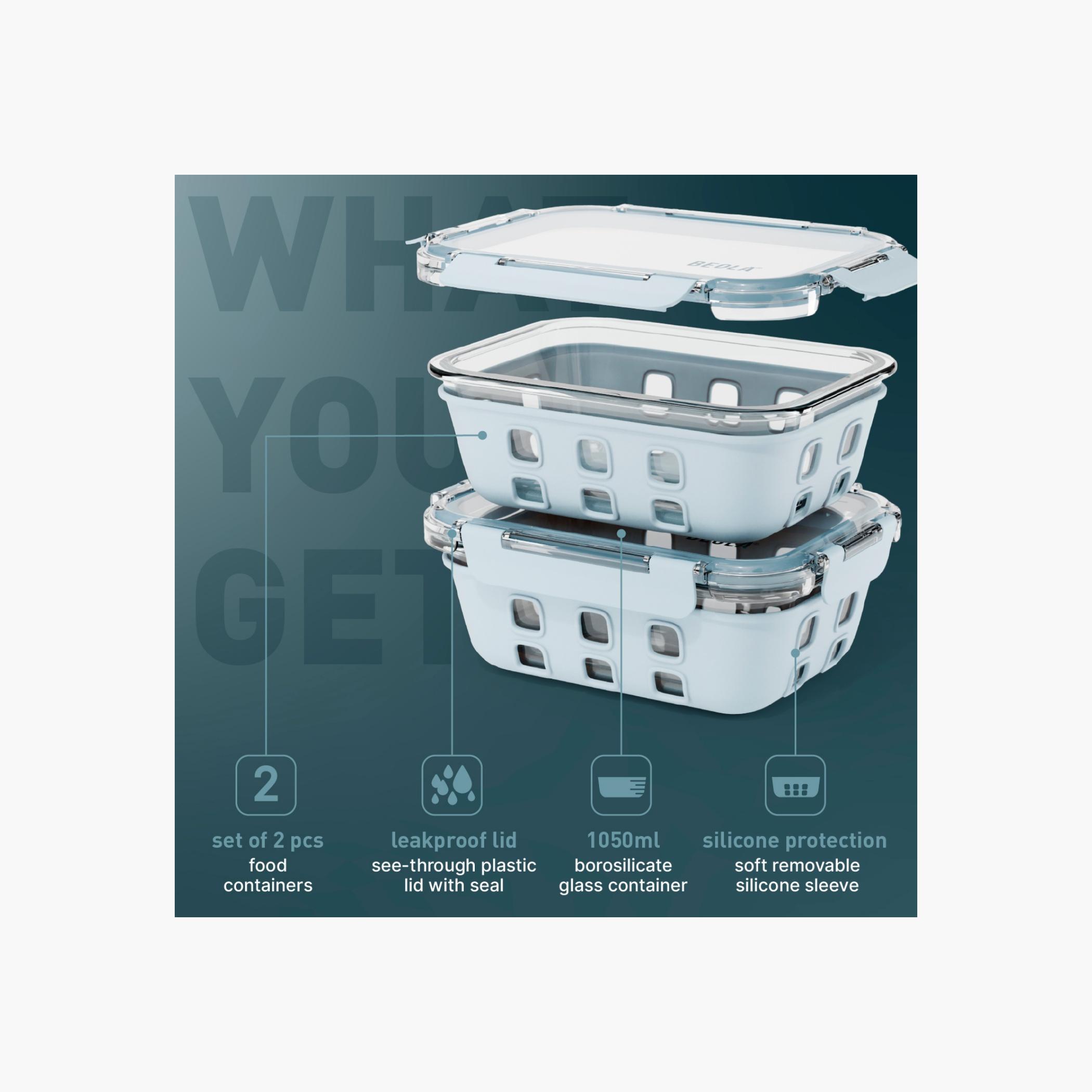 بيولا طقم حافظات طعام زجاجية-school-lunchessentials-lunchboxes-image-2