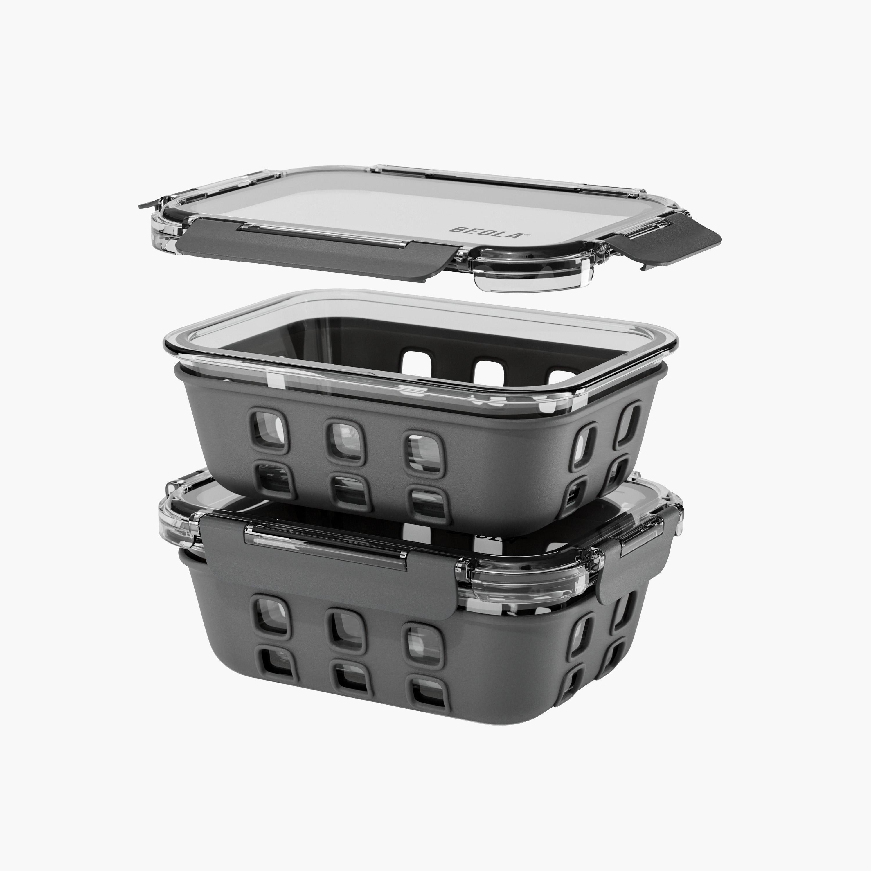 بيولا طقم حافظات طعام زجاجية-school-lunchessentials-lunchboxes-image-2