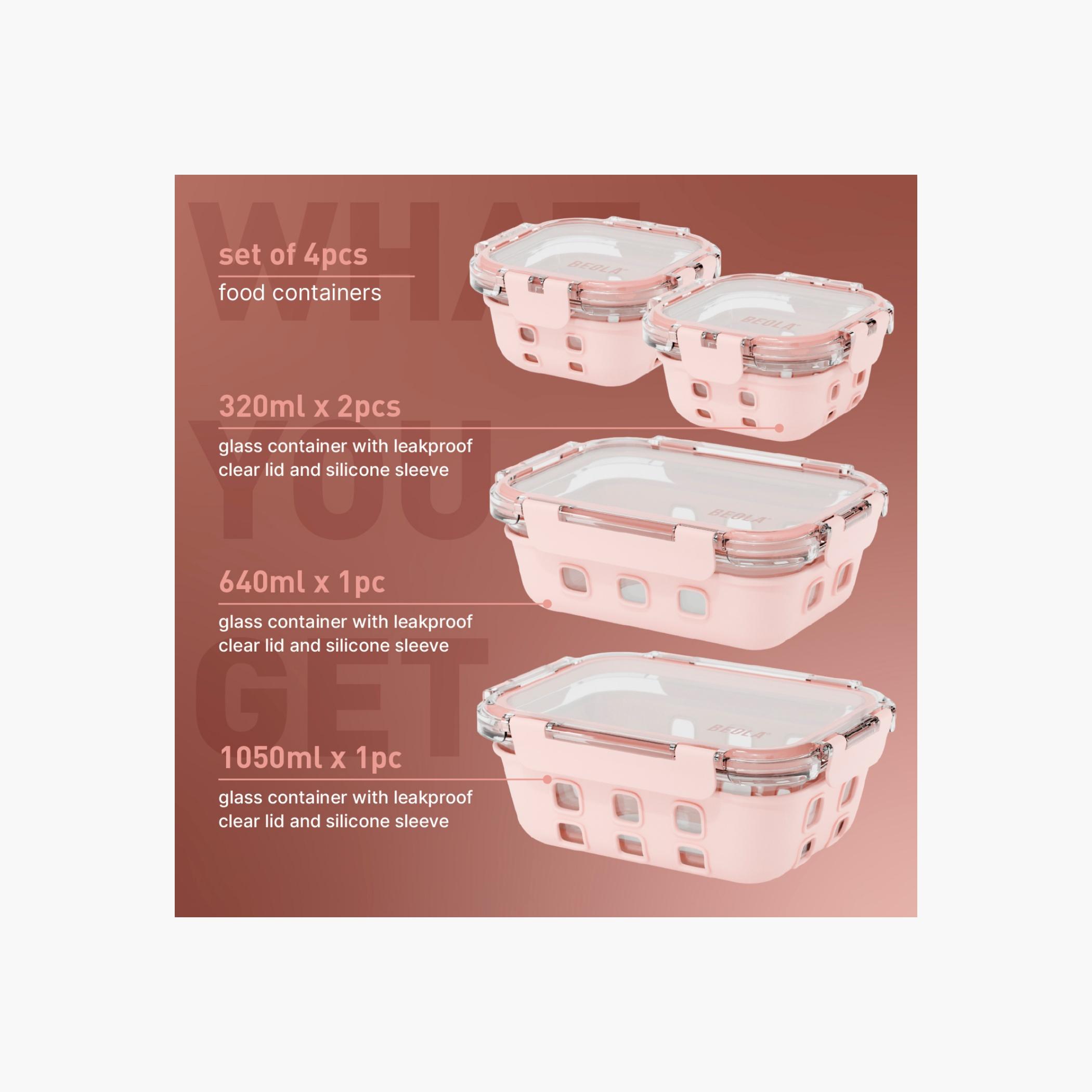 بيولا طقم أوعية طعام زجاجية أربعة-school-lunchessentials-lunchboxes-image-3