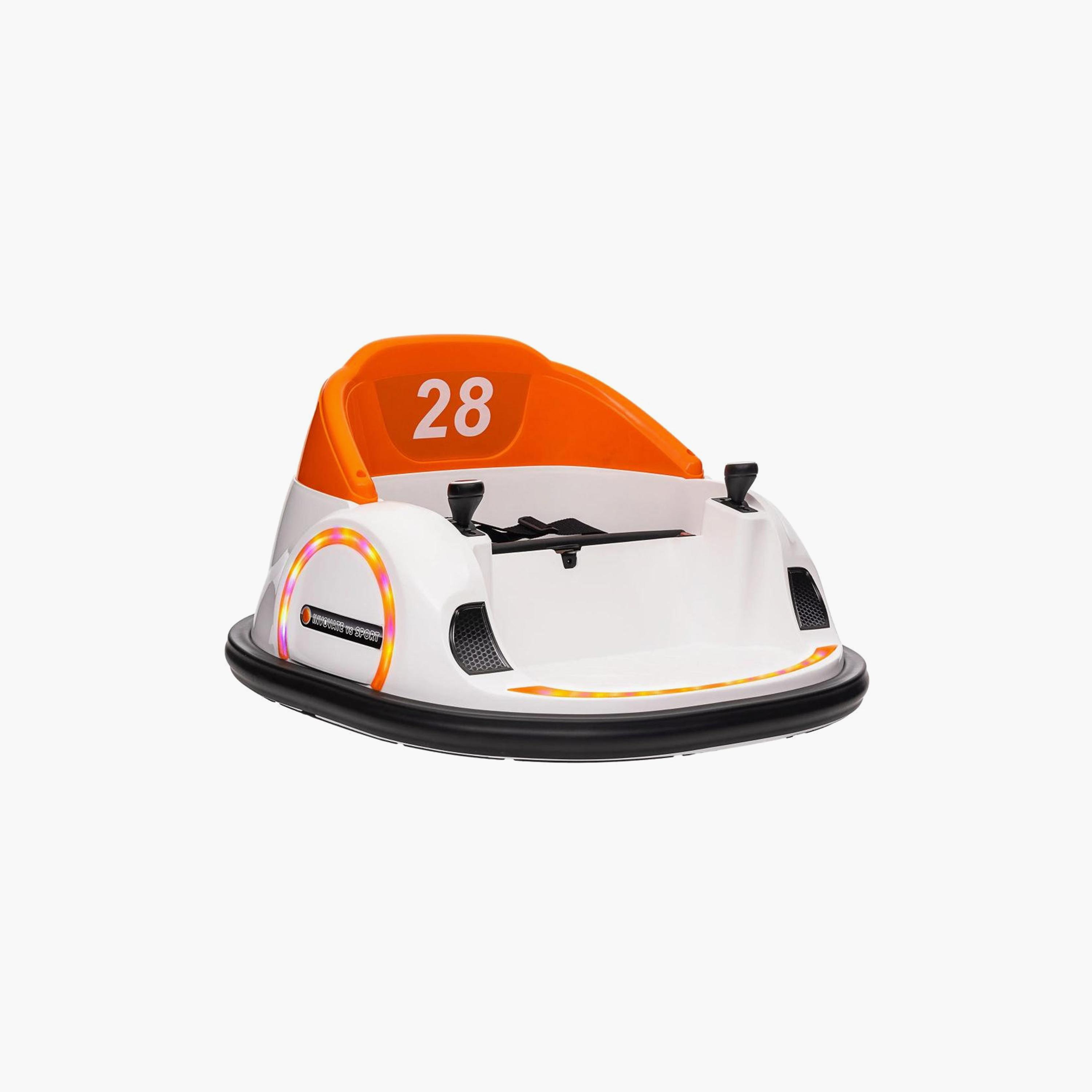 Myts Speedy Spinners Bumping Car - Orange-toys-outdoor-bikesandrideons-electricvehicles-image-1