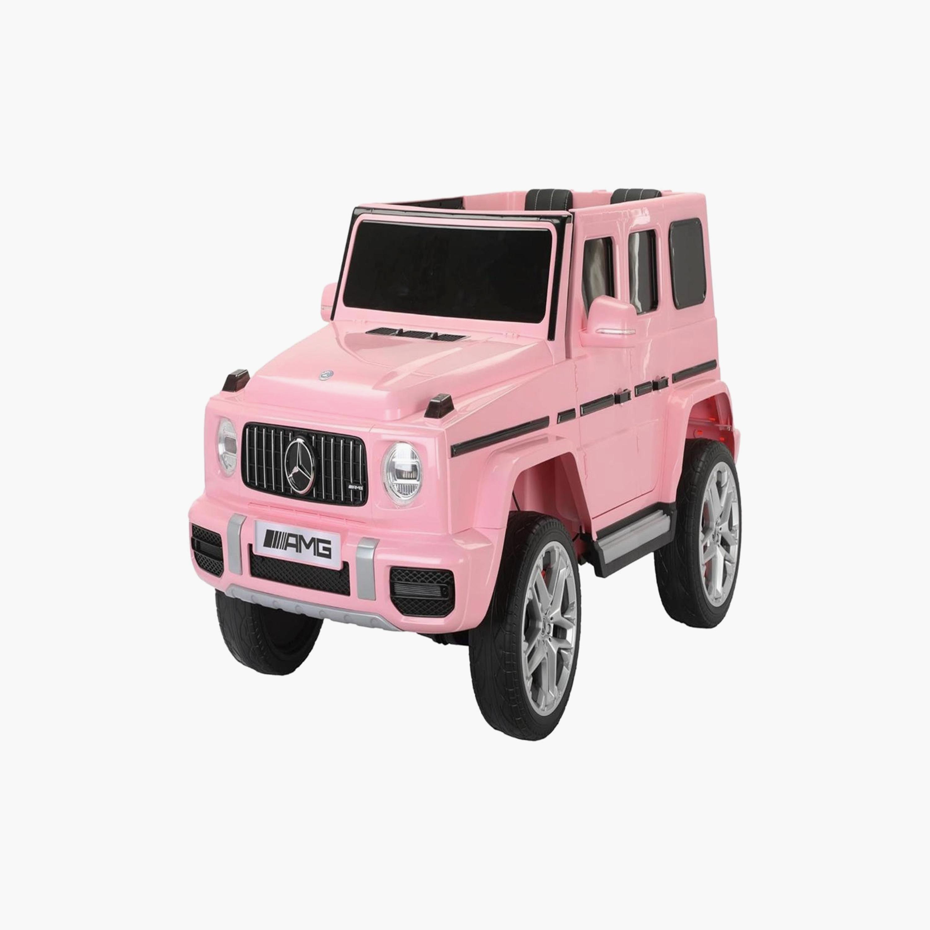 Myts Mercedes-Benz AMG G63 12V Ride-On Car - Pink-toys-outdoor-bikesandrideons-electricvehicles-image-1