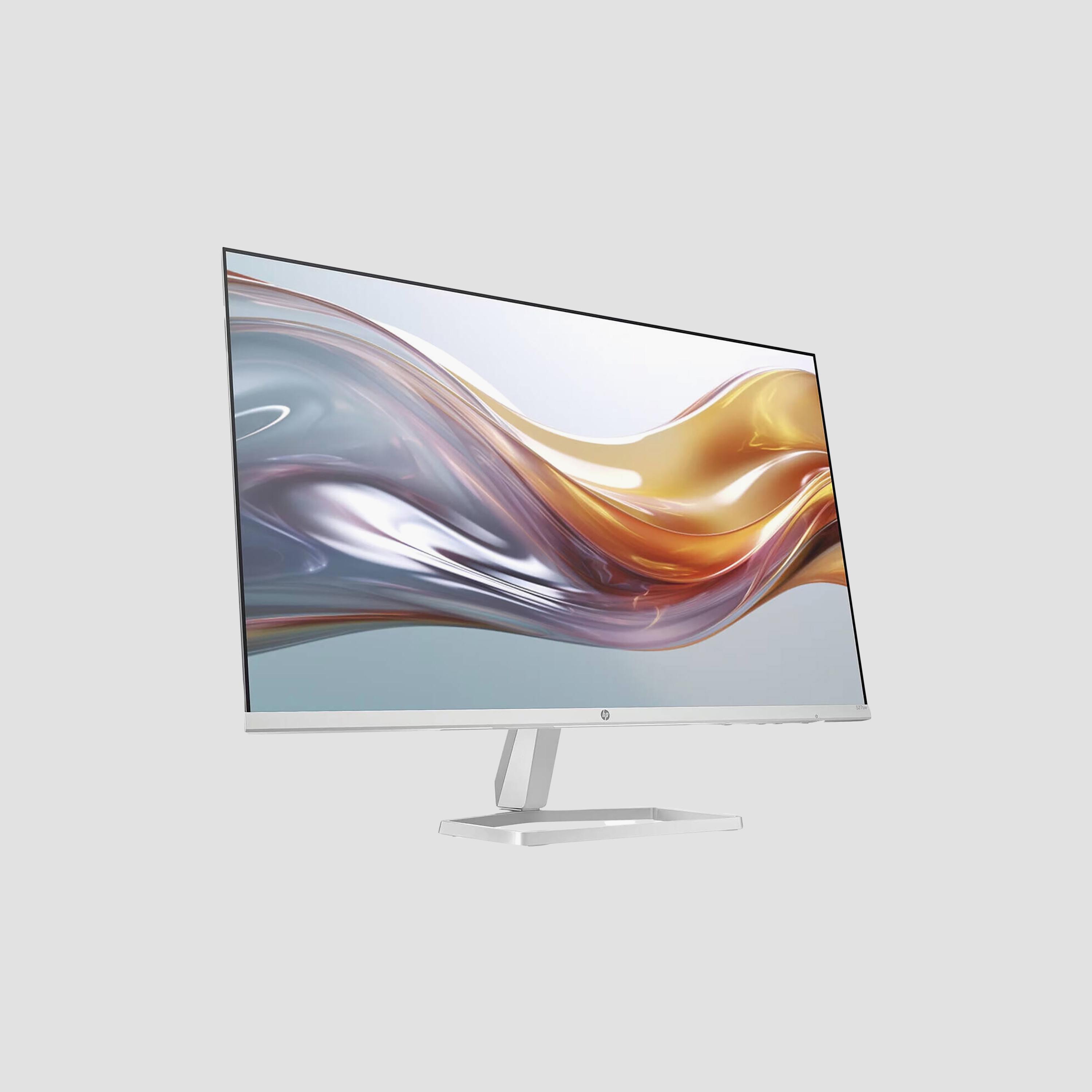 اتش بي سلسلة 5 FHD مقاس 27" بيضاء | 94F46AS-electronics-accessories-computeraccesories-image-2