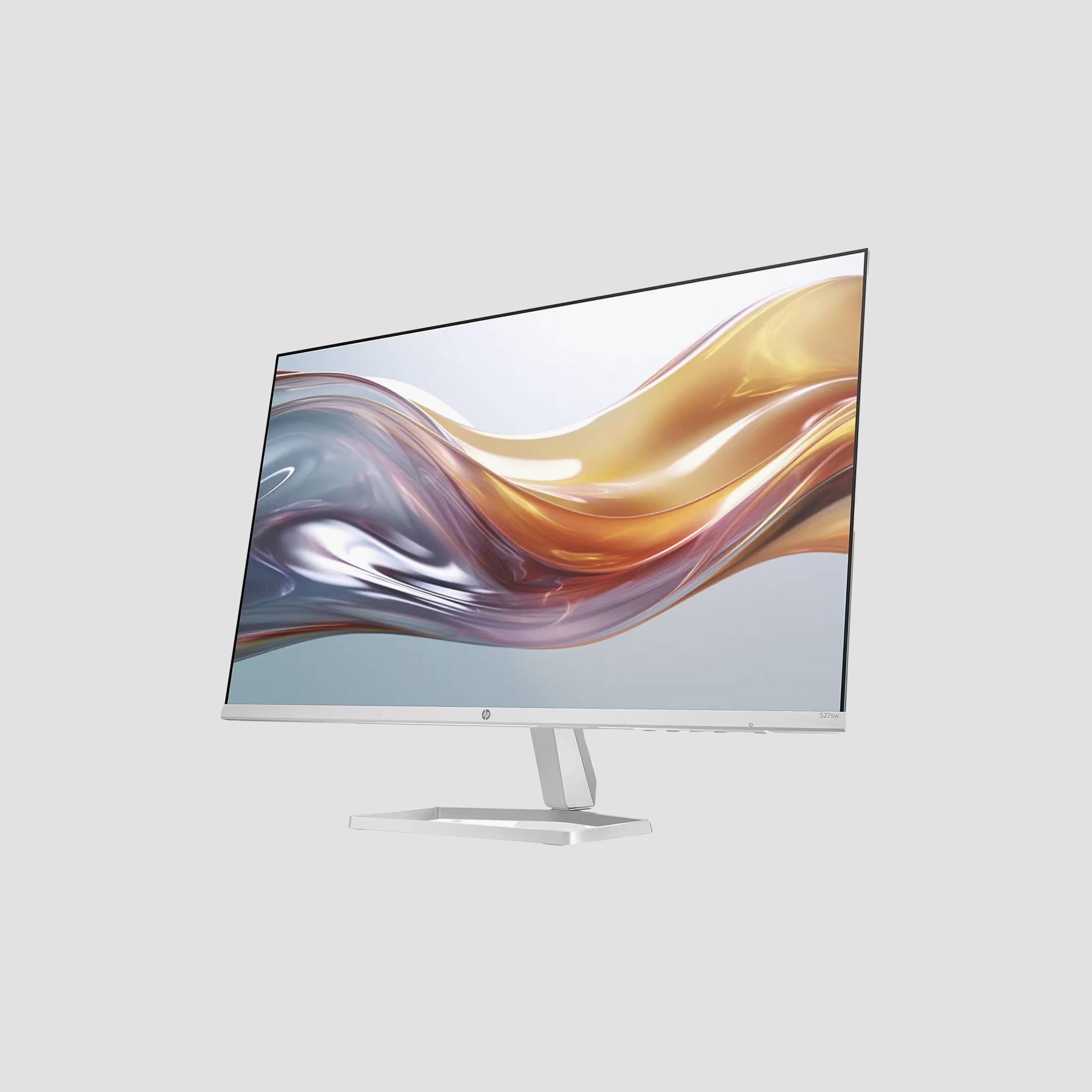 اتش بي سلسلة 5 FHD مقاس 27" بيضاء | 94F46AS-electronics-accessories-computeraccesories-image-3