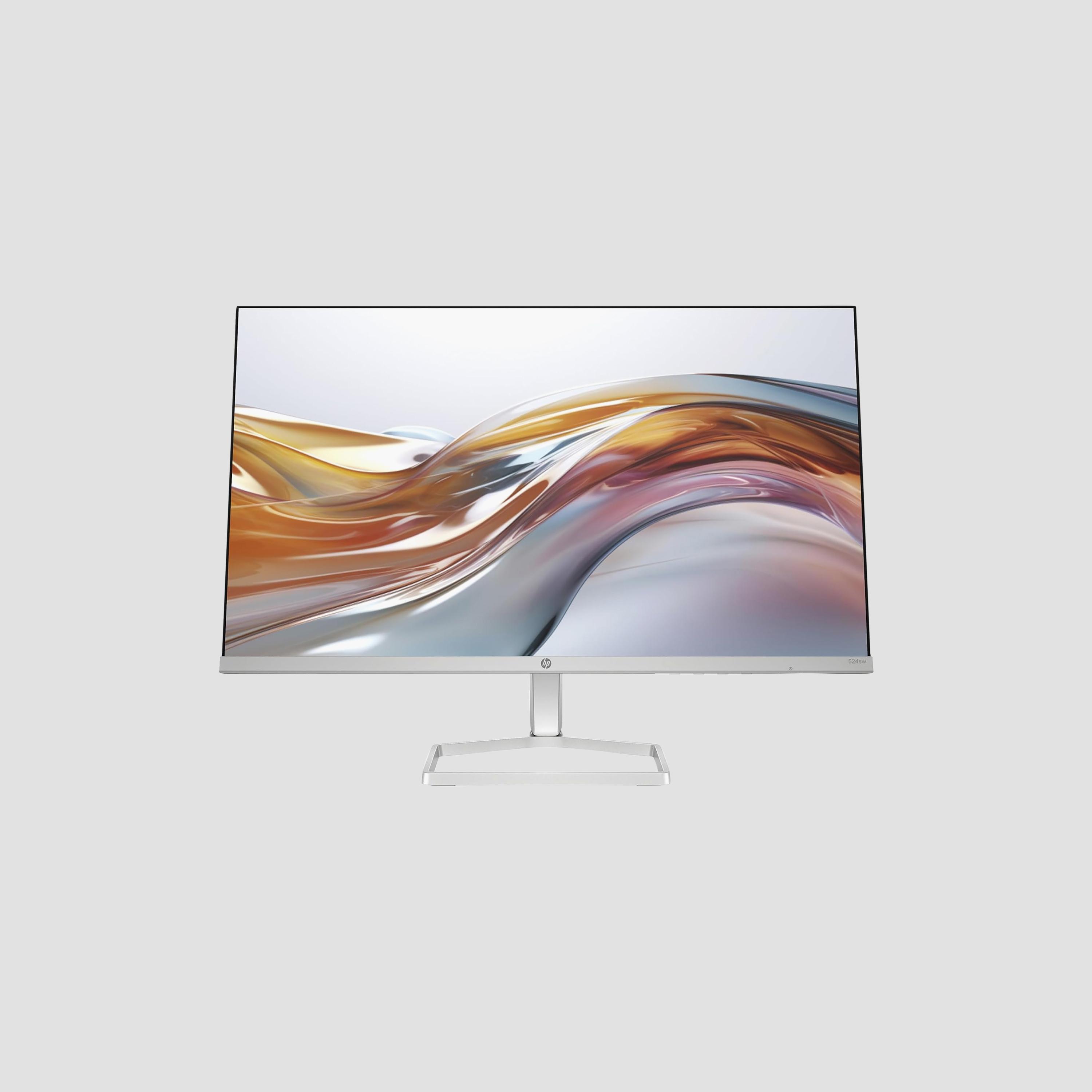 اتش بي سلسلة 5 524SW FHD مقاس 23.8"، بيضاء | 94C21AS-electronics-accessories-computeraccesories-image-1