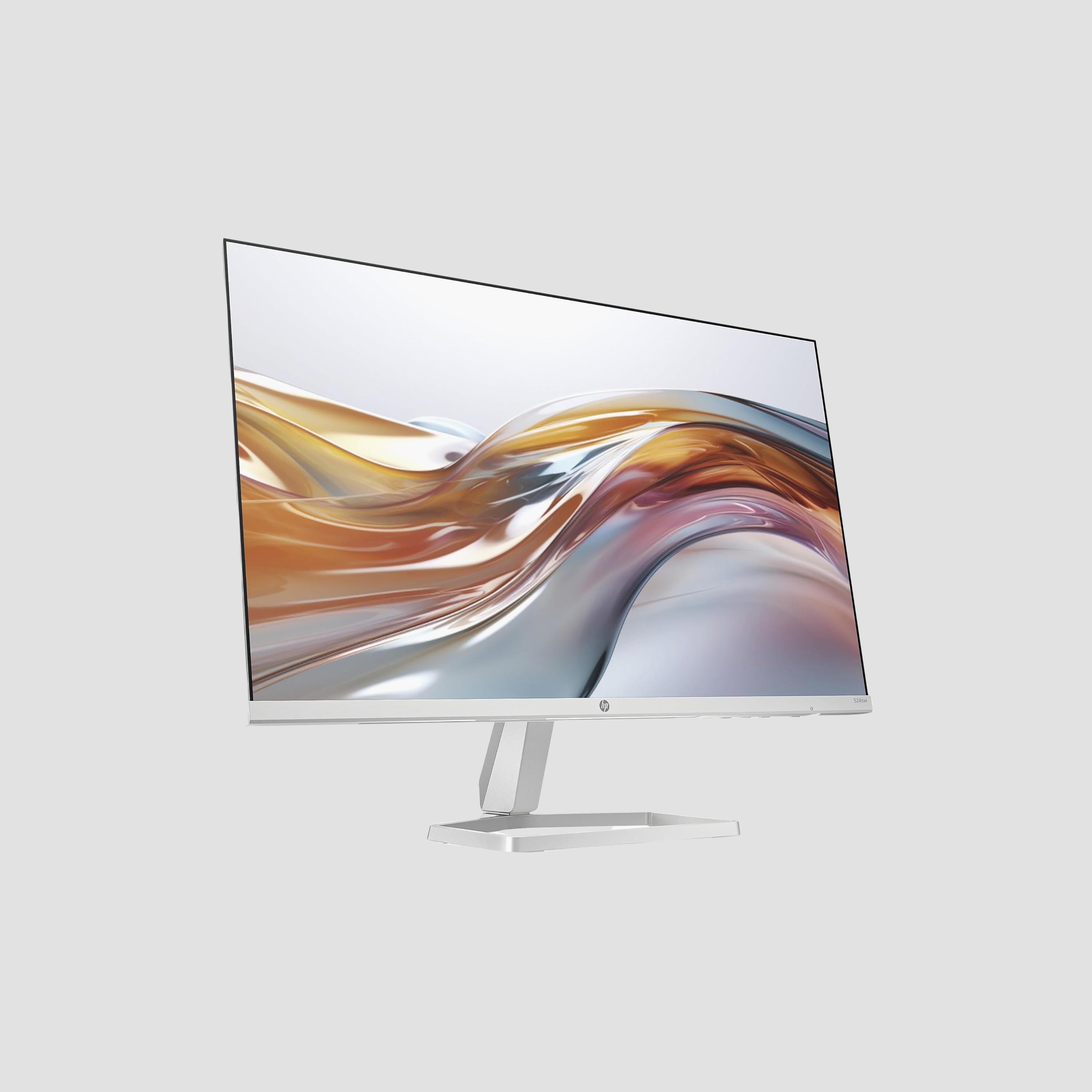 اتش بي سلسلة 5 524SW FHD مقاس 23.8"، بيضاء | 94C21AS-electronics-accessories-computeraccesories-image-3