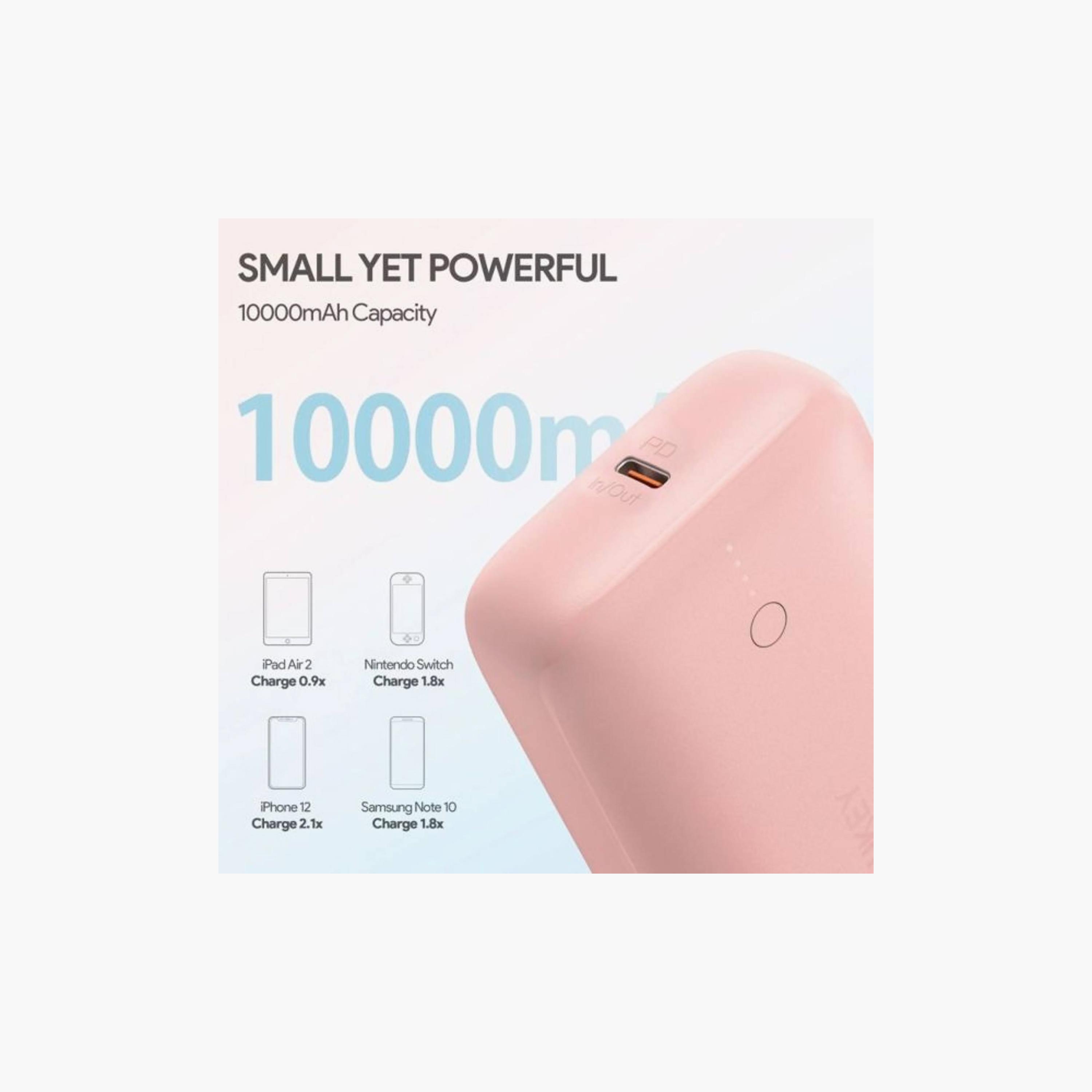 Aukey Power Bank 10000mAh | PB-N83S WHITE-electronics-portabledevices-image-2
