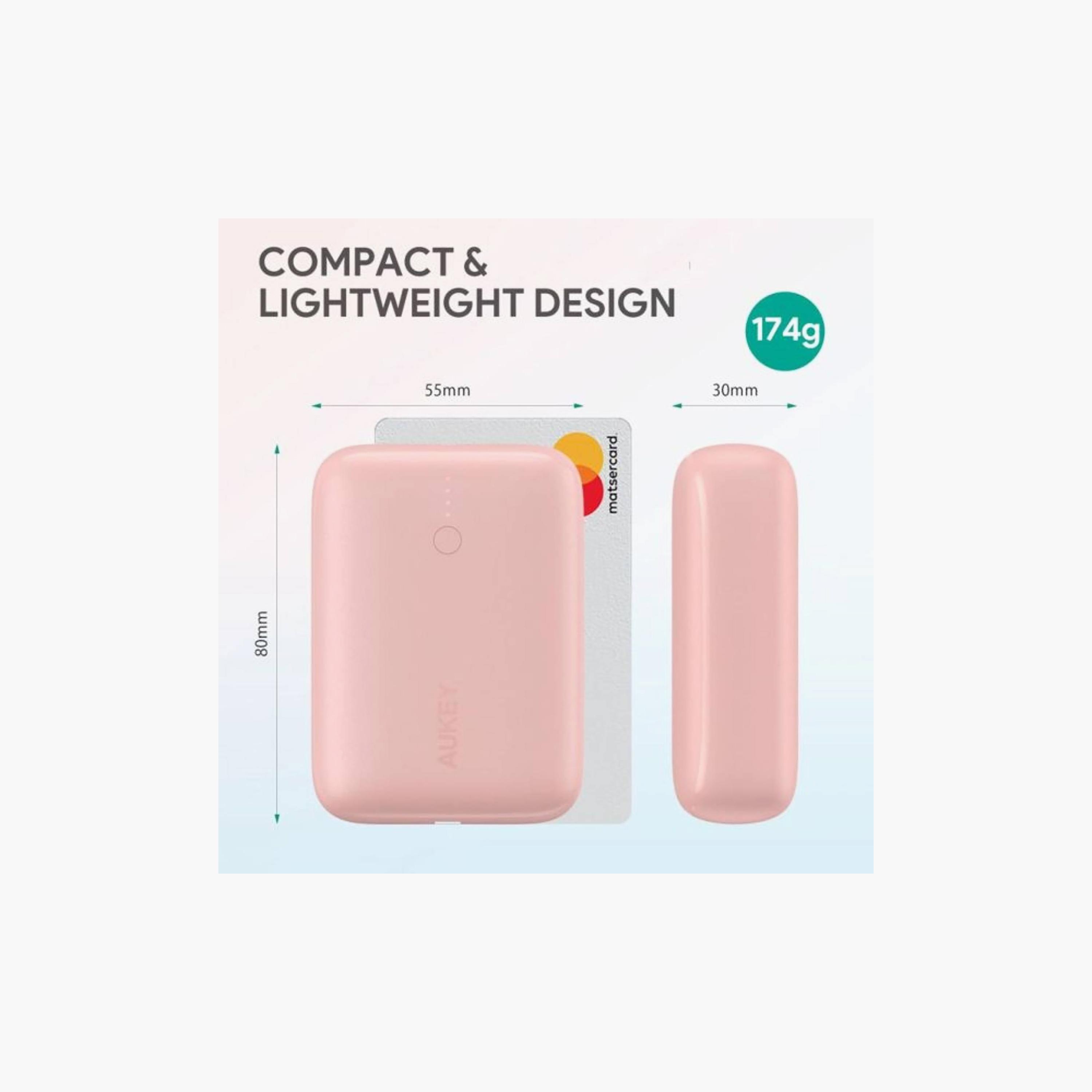 Aukey Power Bank 10000mAh | PB-N83S WHITE-electronics-portabledevices-image-3
