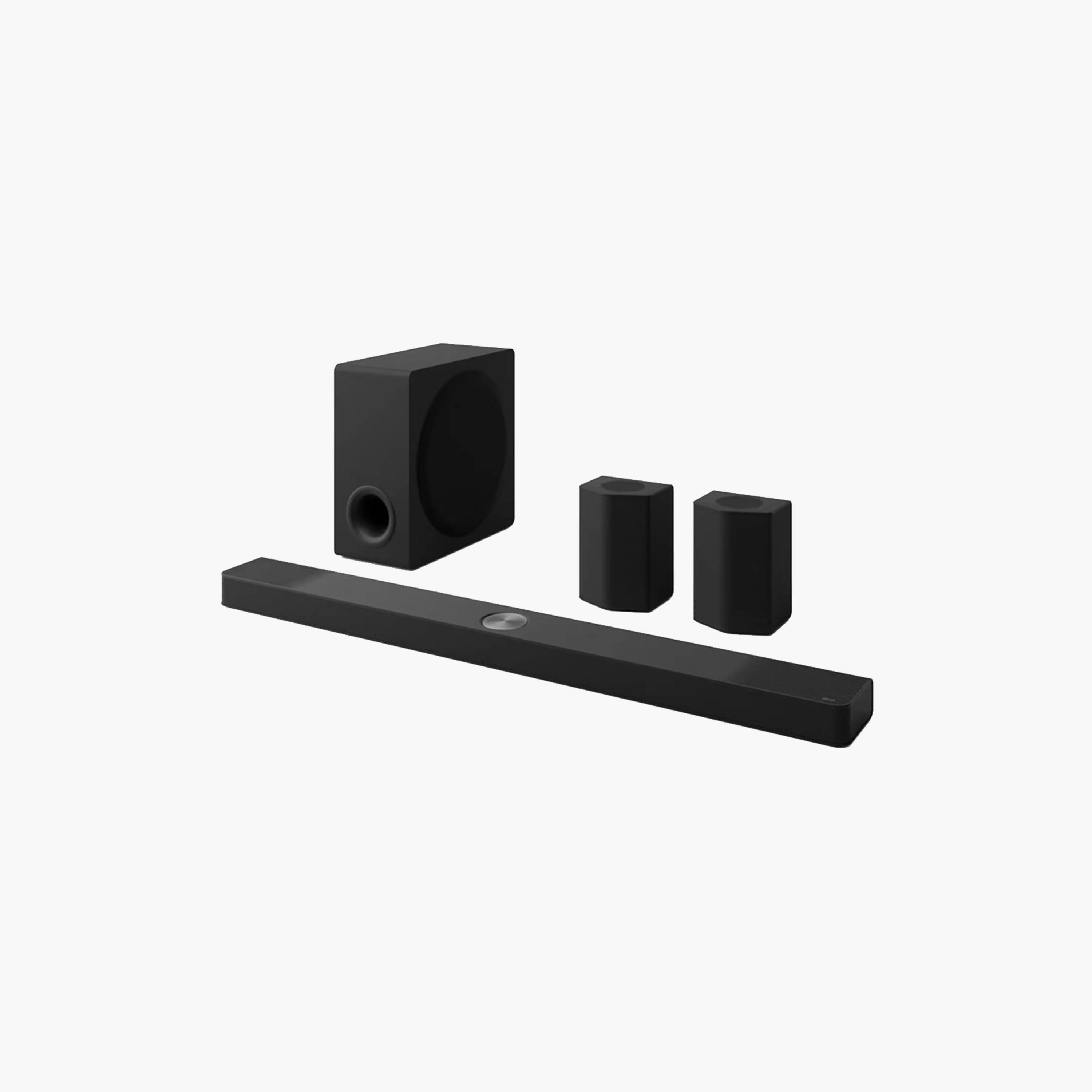 مكبر صوت ال جي هوم ثياتر للتلفزيون بتقنية Dolby Atmos 9.1.5 قناة، أفضل توافق مع تلفزيون OLED | S95AR-electronics-speakers-image-1