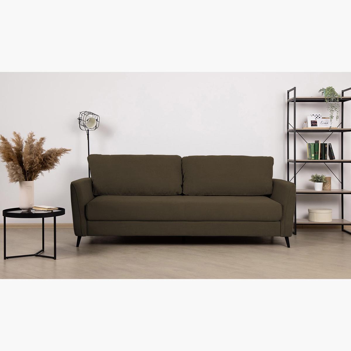 Askona Laguna 3-Seater Fabric Sofa Bed