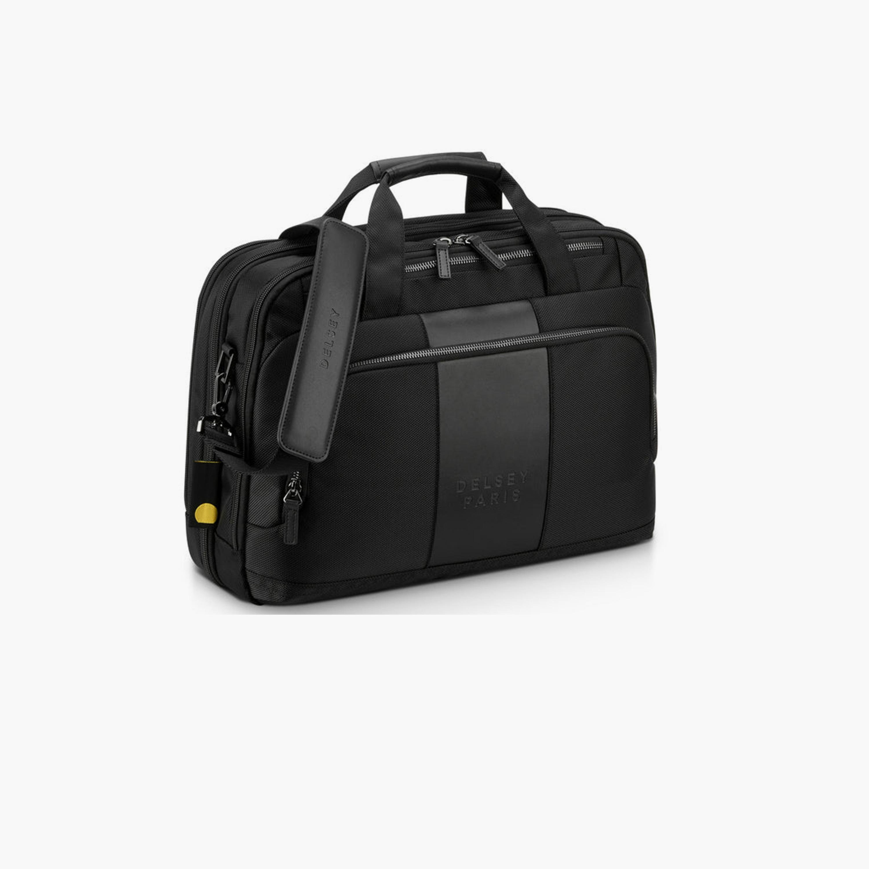 Delsey Paris Wagram 19L | 15.6 Inches Briefcase, Nylon, Built-in USB | 335729-men-bags-image-4