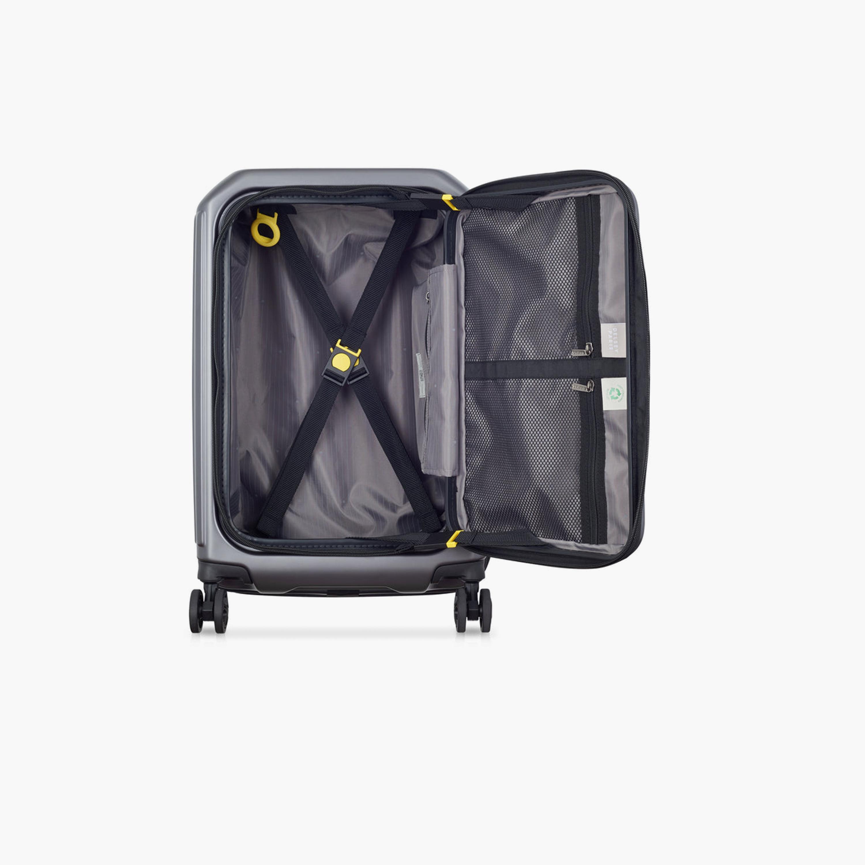 Delsey Paris Securitime 55 CM Small Cabin Polycarbonate Hard Sided 4-Wheeler Spinner Trolley Bag With 3 Dial Combination Lock-travel-luggagesandbags-luggage-image-5