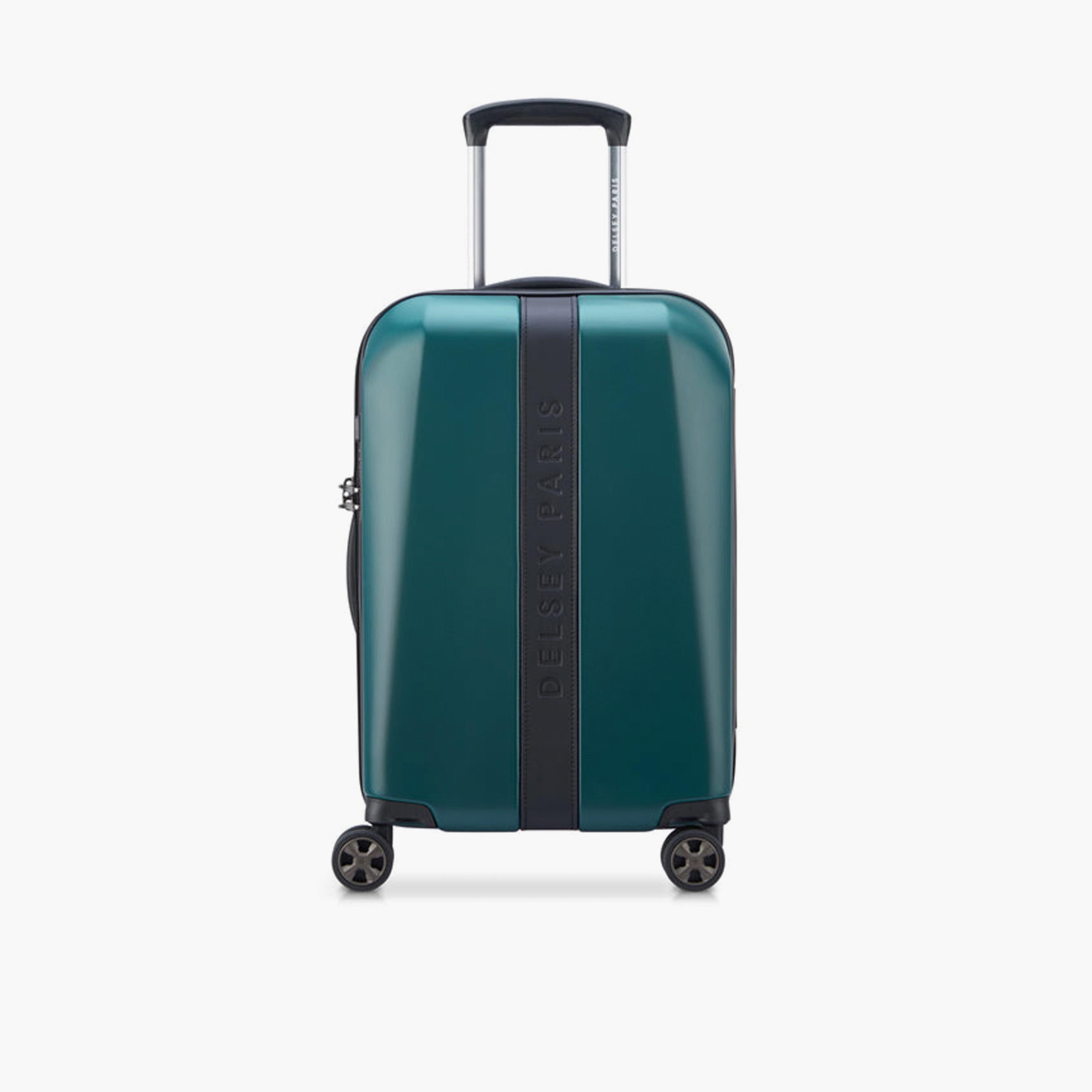 Delsey Paris Promenade 55 CM Small Cabin Polycarbonate Hard Sided 4-Wheeler Spinner Trolley Bag With TSA lock-travel-luggagesandbags-luggage-image-1