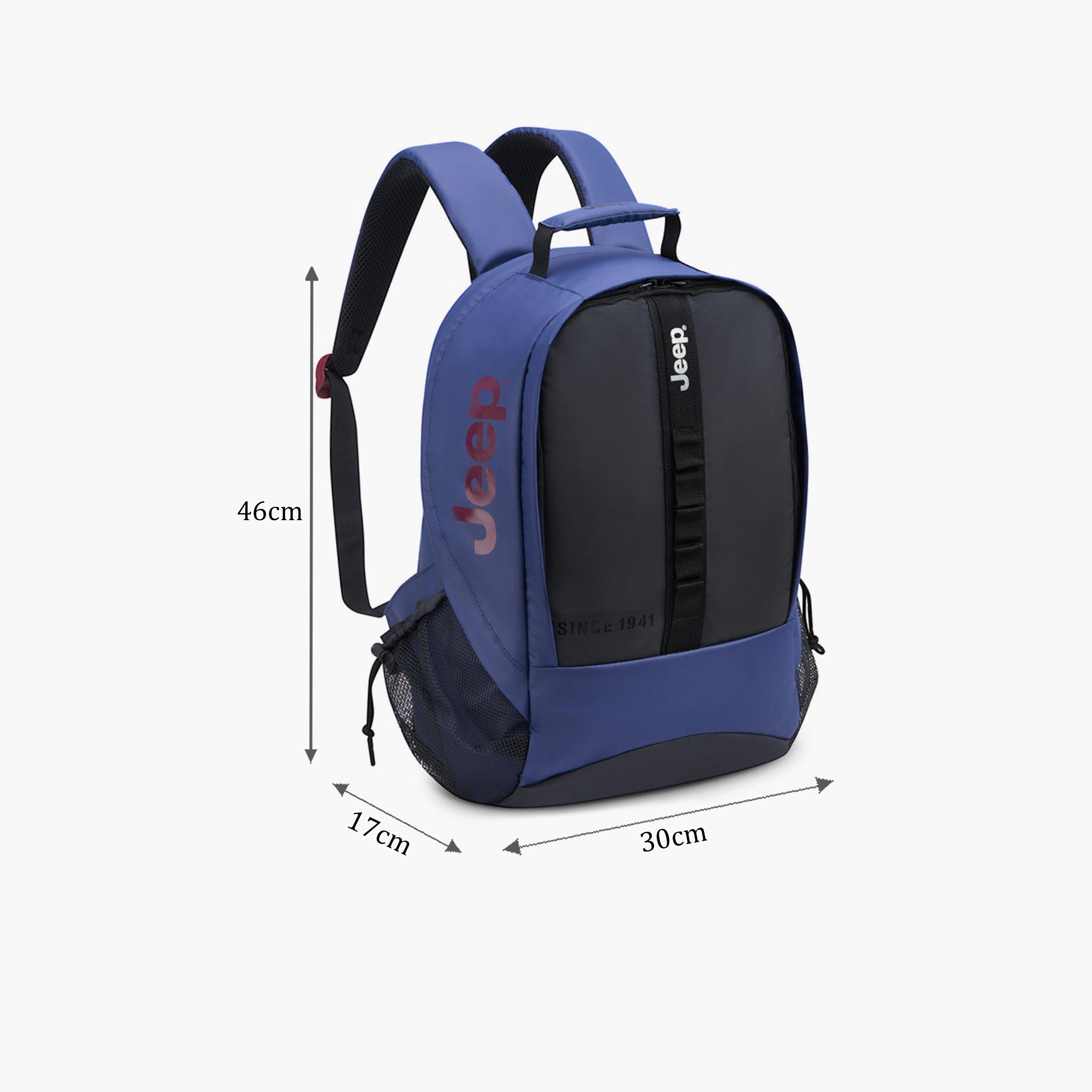 Jeep Versatile 24L | 15.6 Inches Laptop Backpack, Water-Resistant, JS011B | 851107524-travel-luggagesandbags-backpacks-image-2