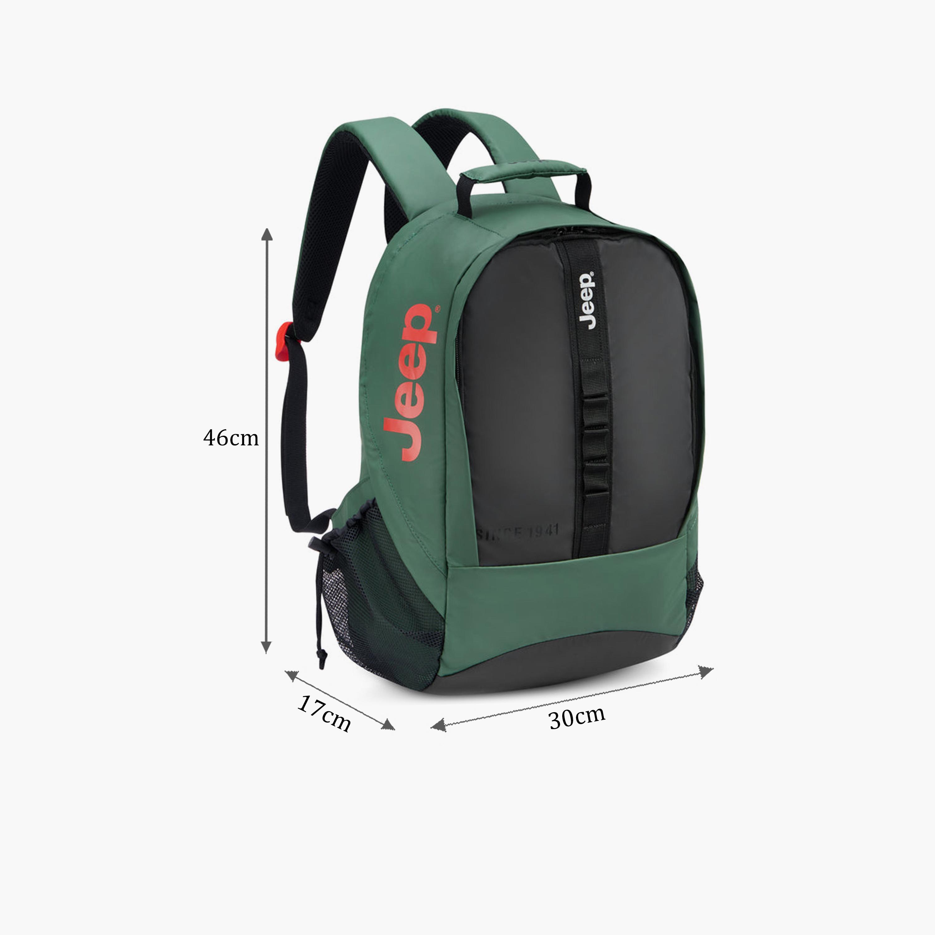 Jeep Versatile 24L | 15.6 Inches Laptop Backpack, Water-Resistant, JS011B | 851107525-travel-luggagesandbags-backpacks-image-2