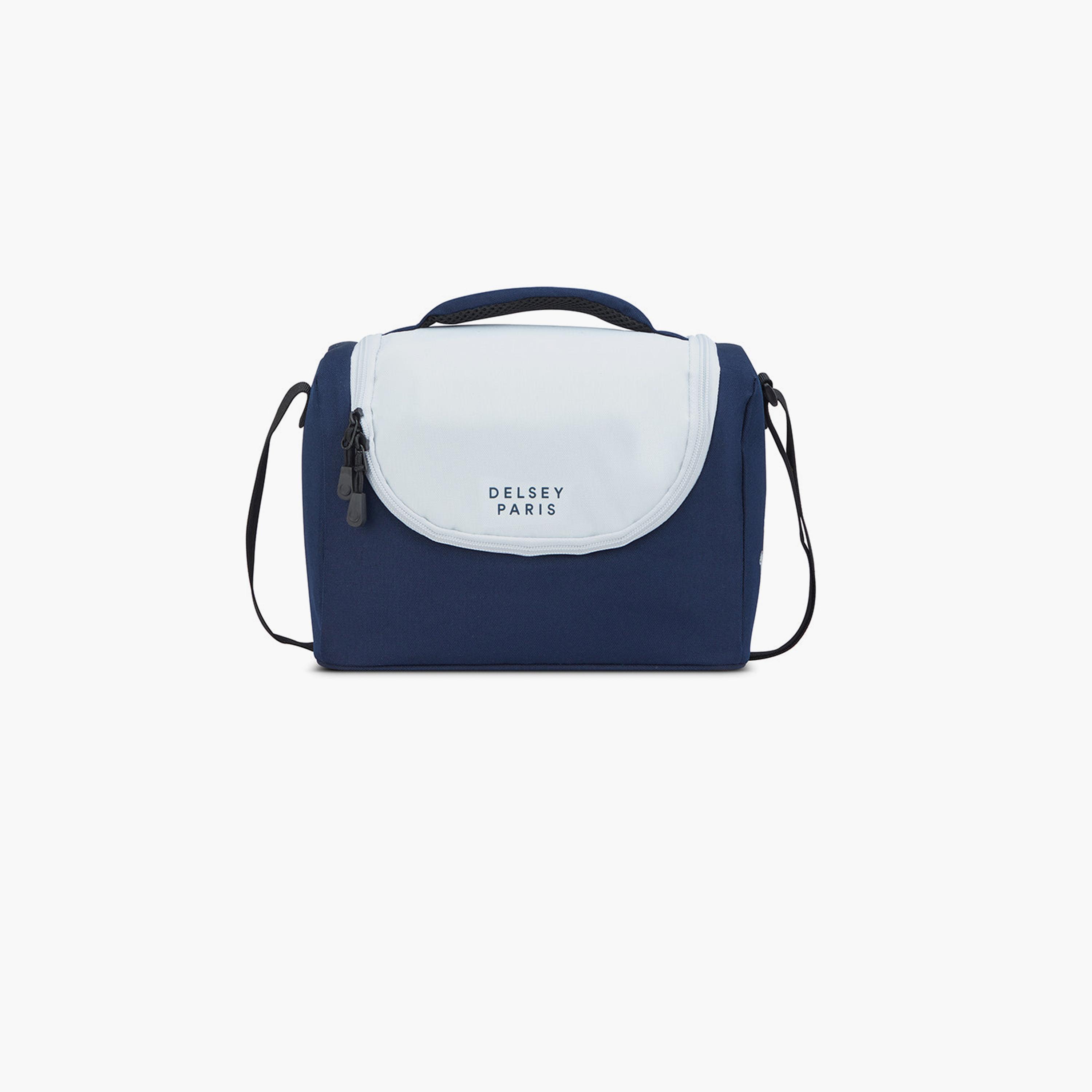 Delsey Paris BTS 2025 Solid Top-Handle Shoulder Lunch Bag with Zipper Closure and Adjustable Strap, 22 × 15 × 28 cm-school-lunchessentials-lunchbags-image-1