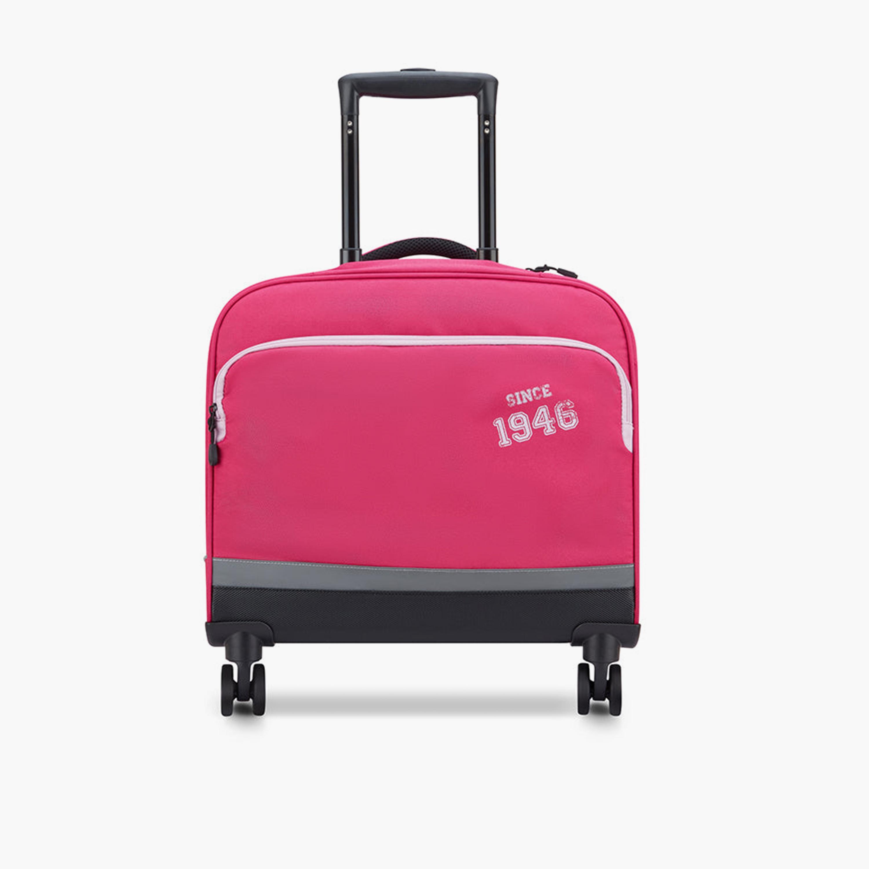 Delsey Paris BTS 2025 46 CM Small Cabin Polyester Soft Sided 4-Wheeler Spinner Trolley Bag-travel-kidstrolleyandbags-image-5