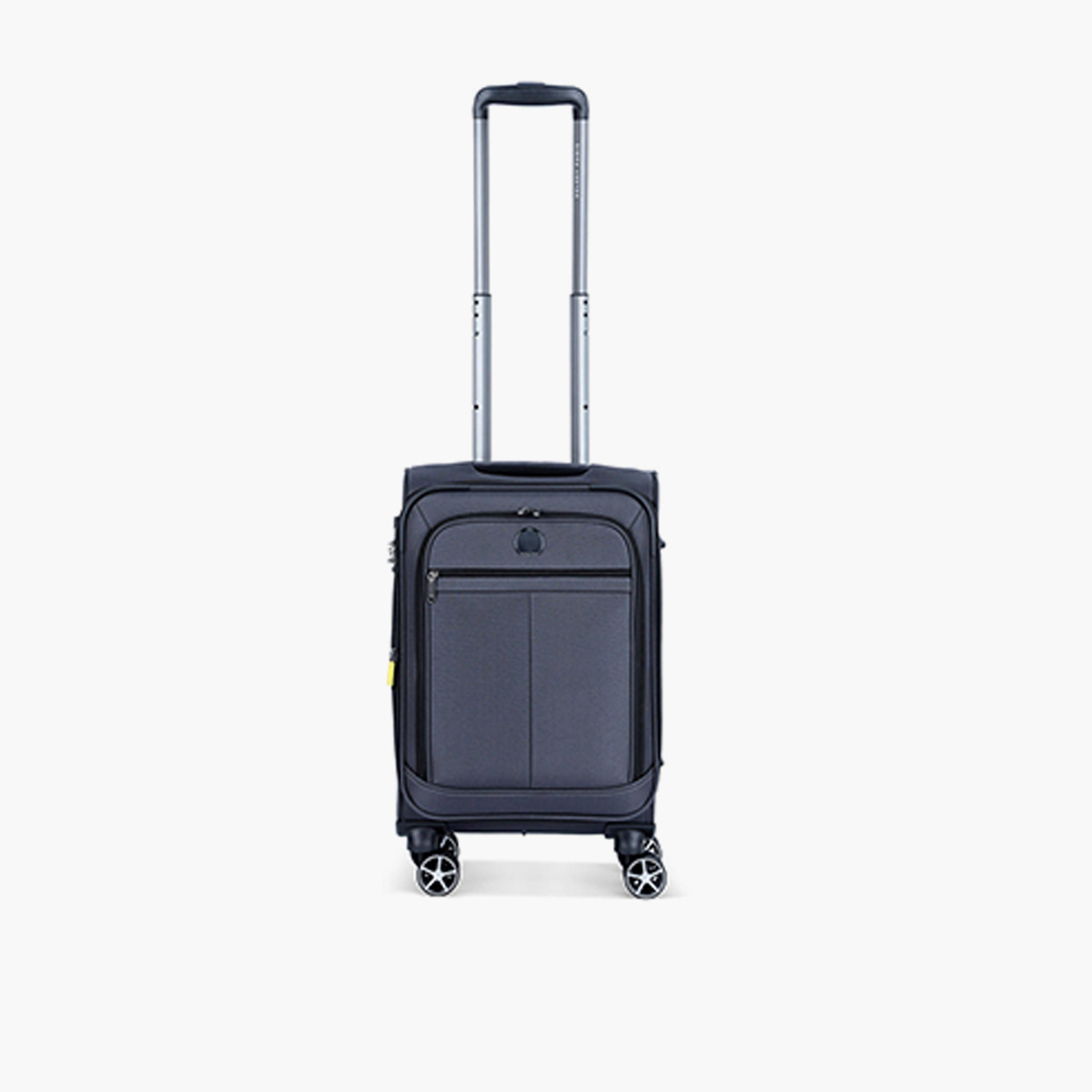 Delsey Paris Priscilla 55 CM Small Cabin Polycarbonate Hard Sided 4-Wheeler Spinner Trolley Bag With 3 Dial Combination Lock-travel-luggagesandbags-luggage-image-1