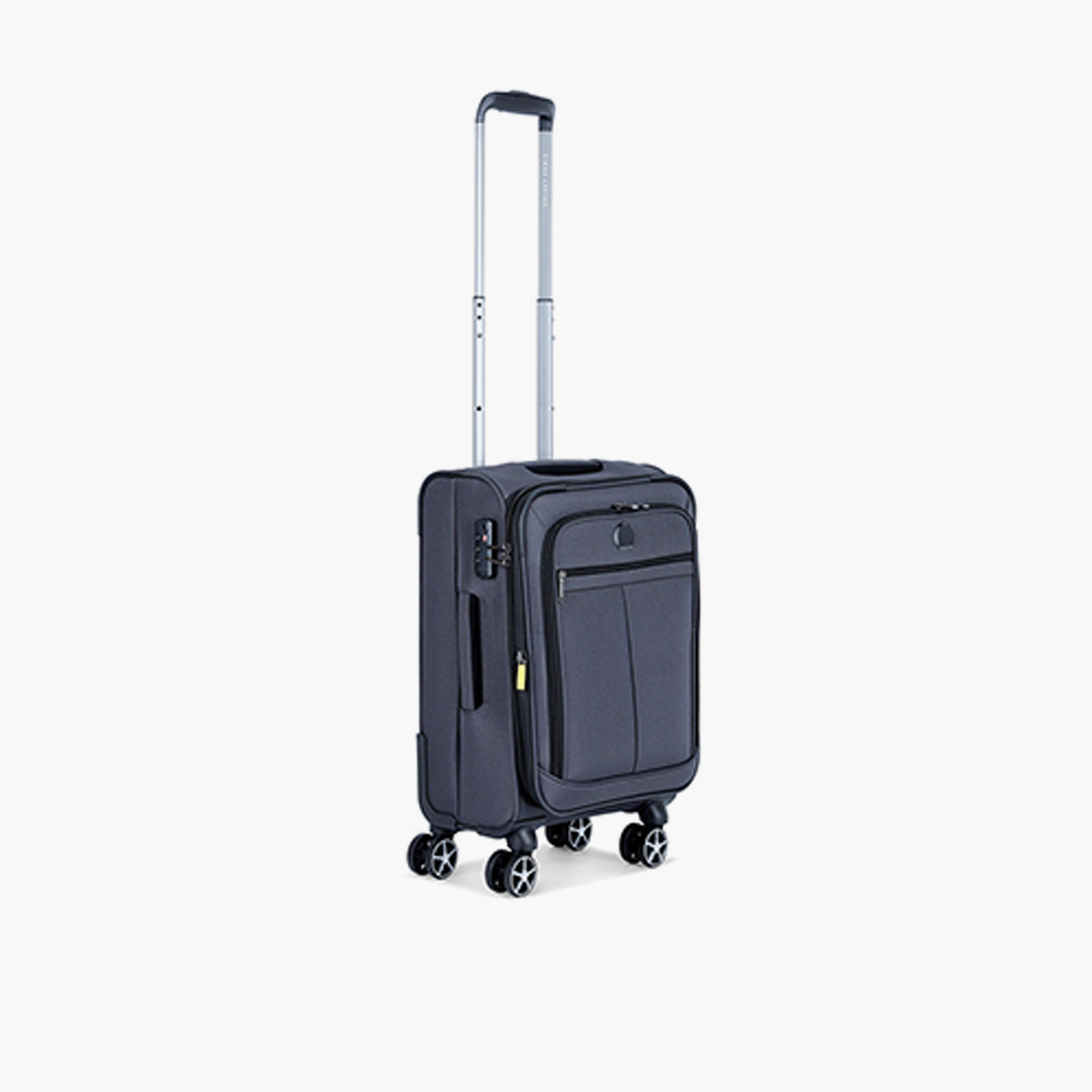 Delsey Paris Priscilla 55 CM Small Cabin Polycarbonate Hard Sided 4-Wheeler Spinner Trolley Bag With 3 Dial Combination Lock-travel-luggagesandbags-luggage-image-5