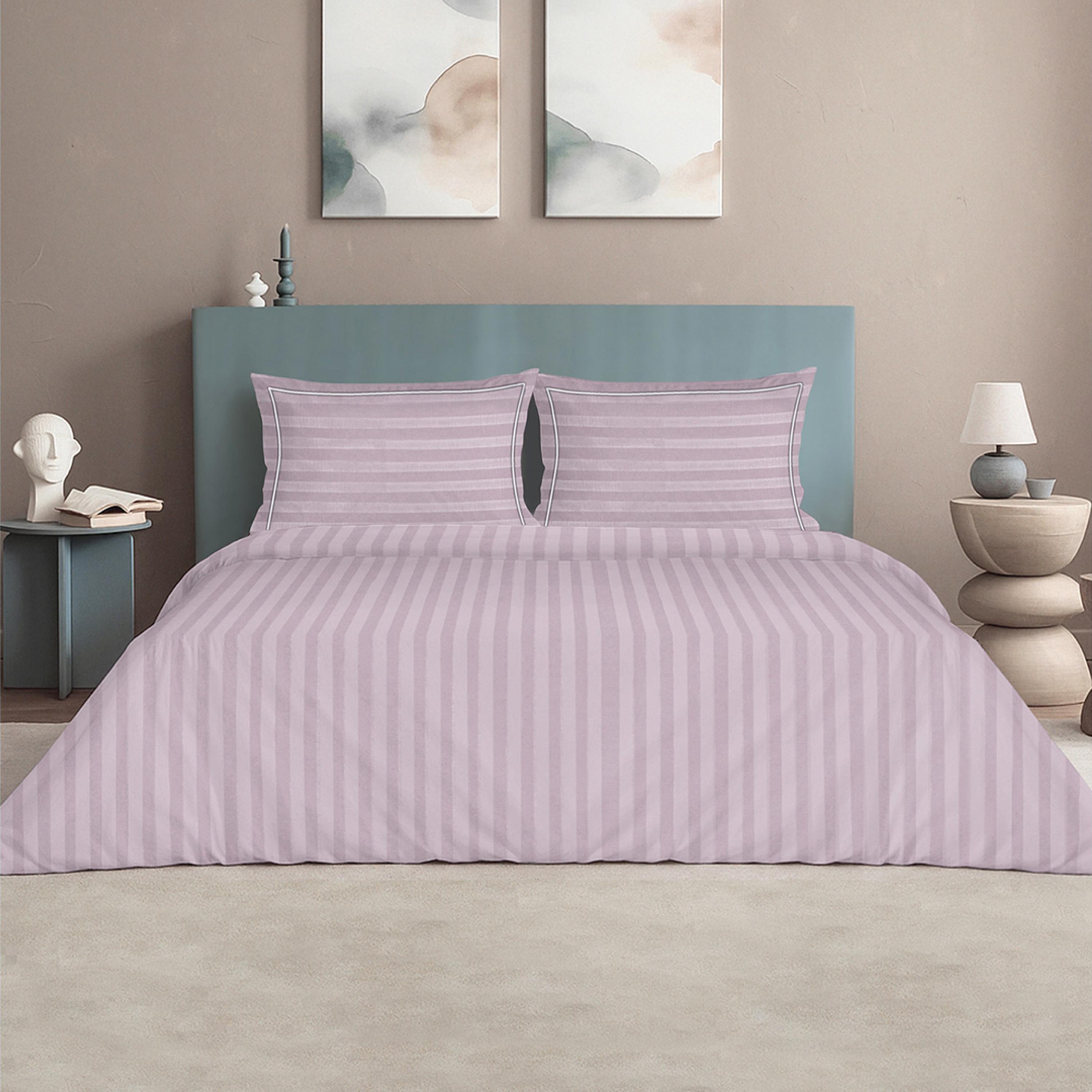 Mulberry Living Elysian Stripes Cotton 300 Thread Count Queen Duvet Cover - 220x240 cm