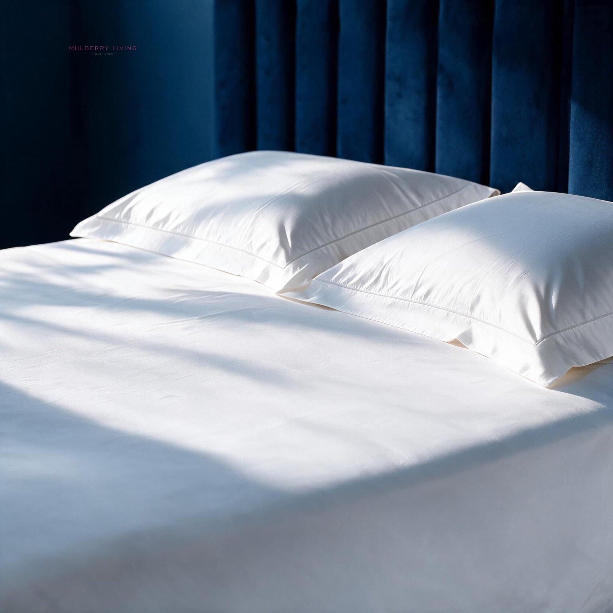 Mulberry Living Pure Essence Cotton 1000 Thread Count 3-Piece Queen Fitted Sheet Set - 160x200 cm