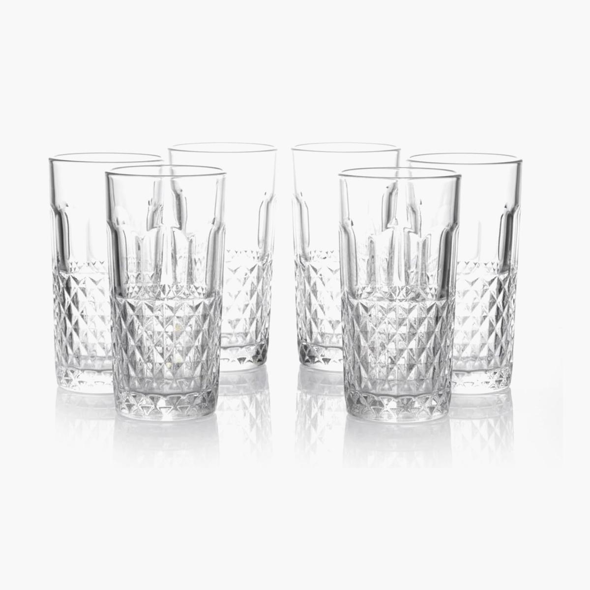 Cuisine Art Ligne 6-Piece Highball Glass Set - 255 ml