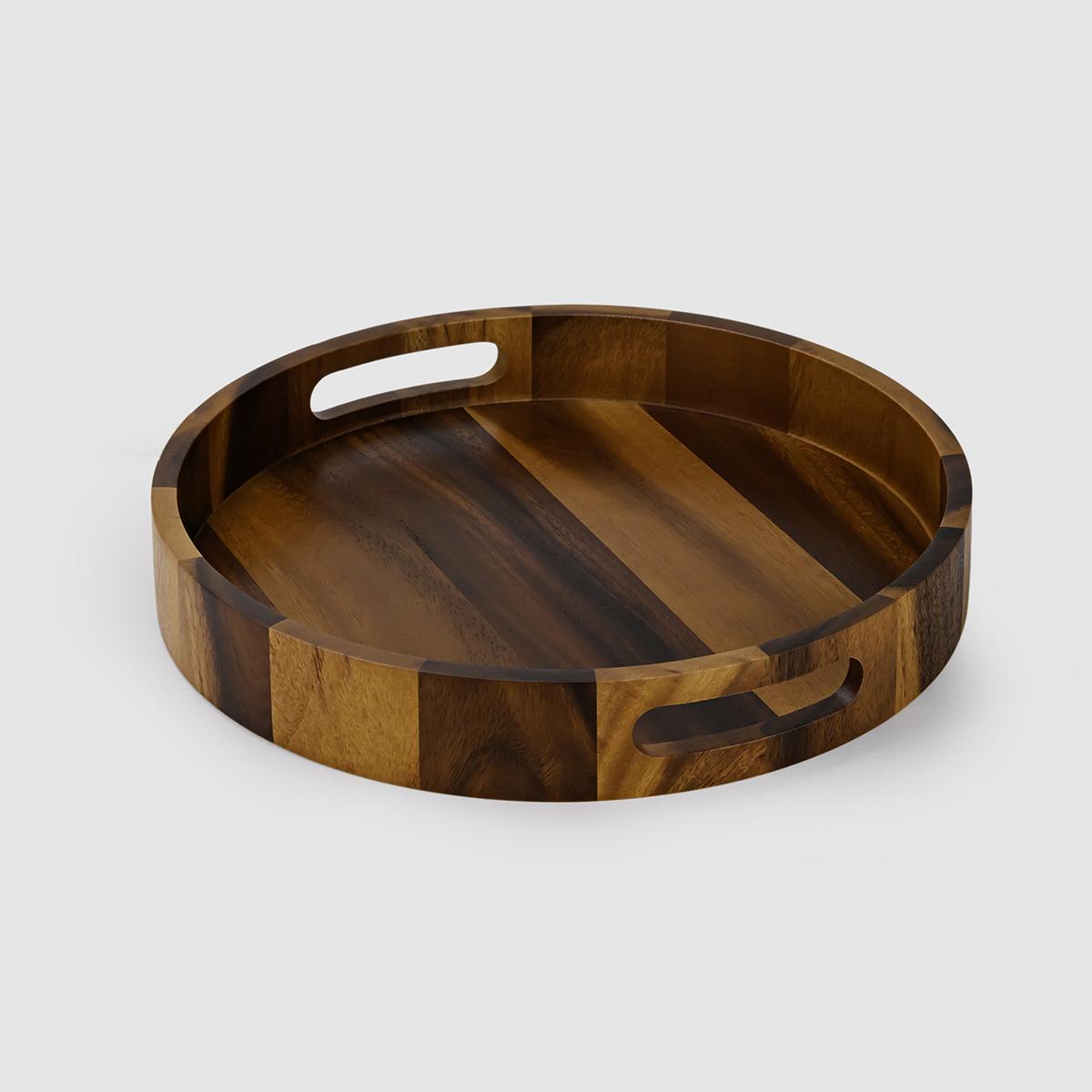 Billi Acacia Wood Serving Tray
