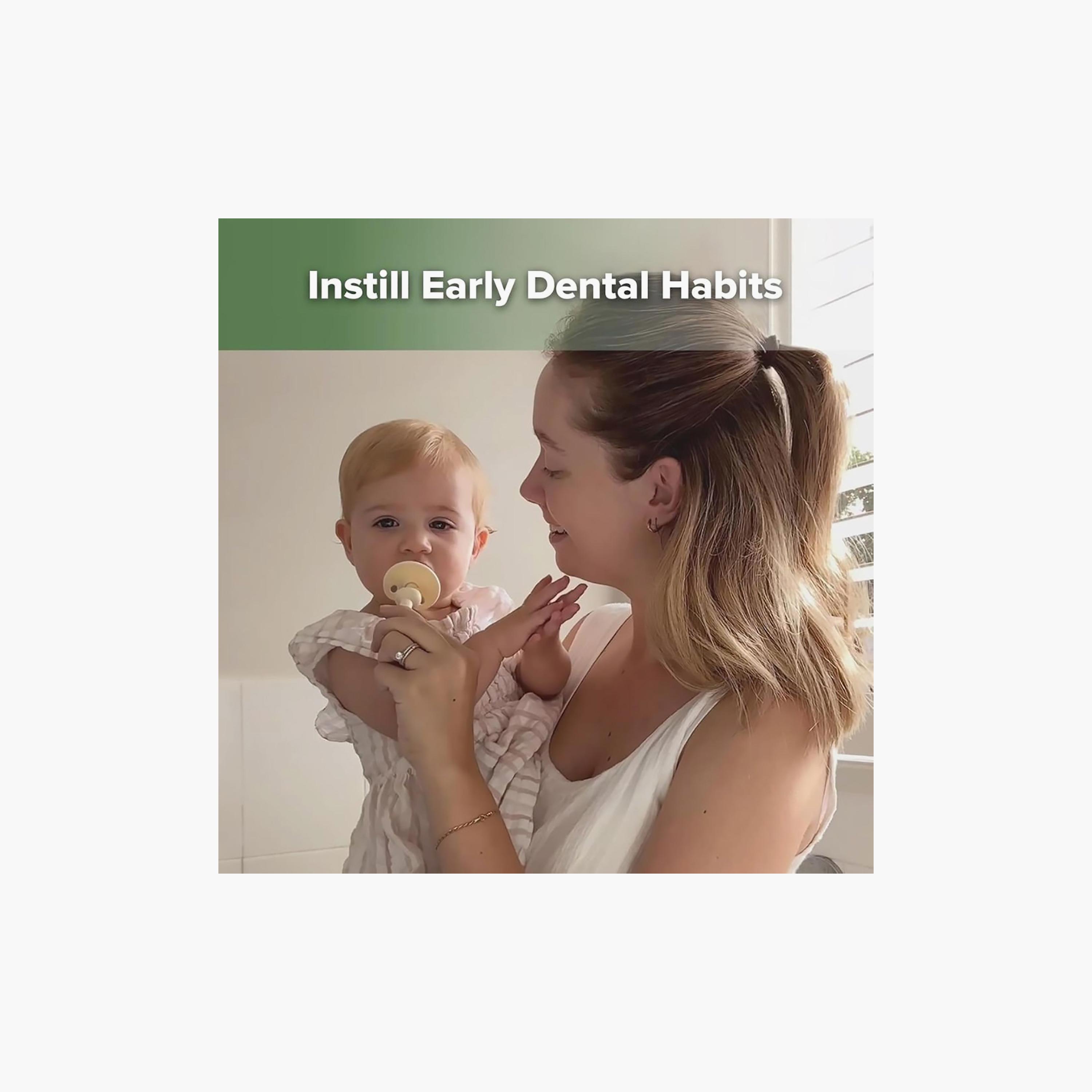 Haakaa 360° Silicone Toothbrush & Choke Free Shield-baby-bathandcare-oralcare-image-4