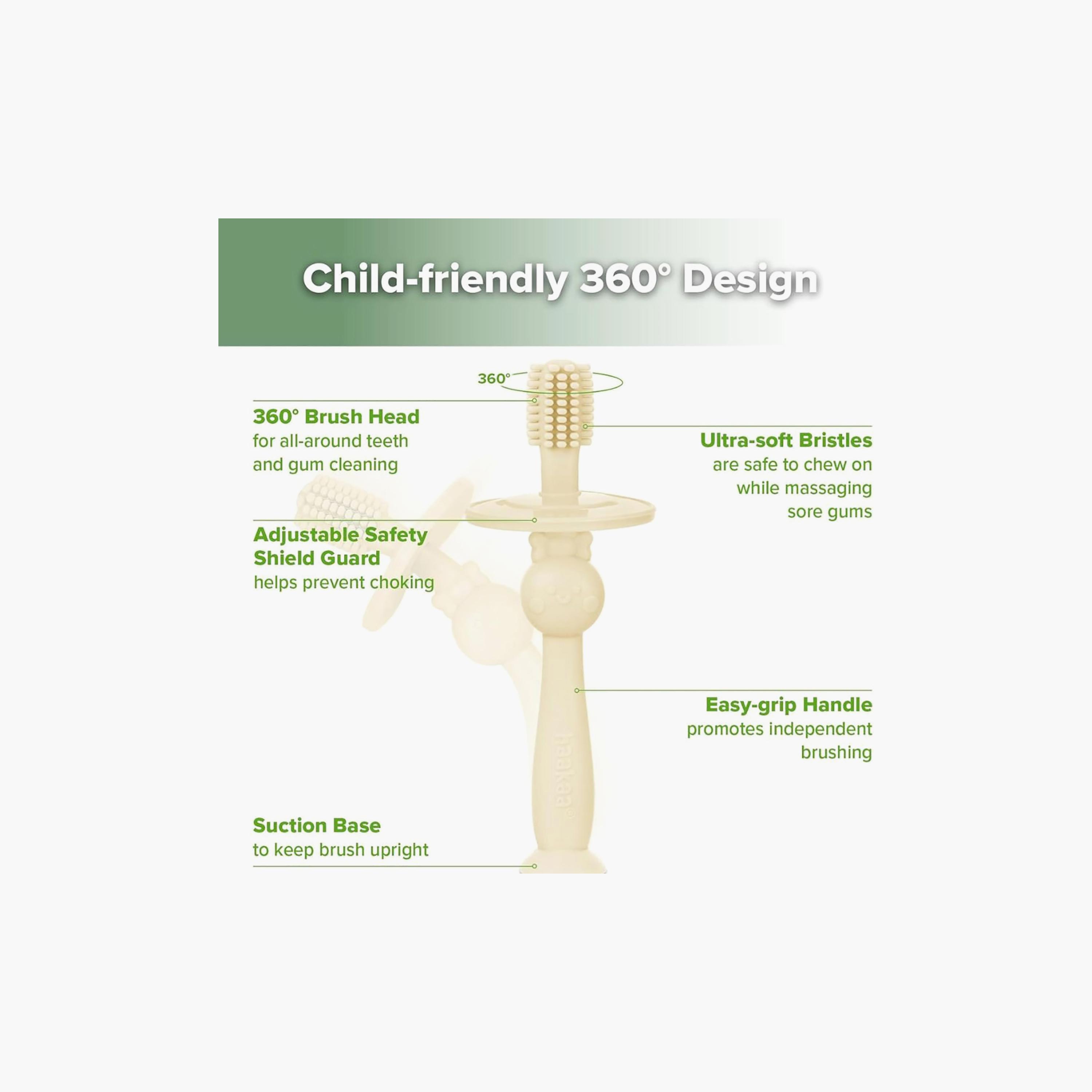 Haakaa 360° Silicone Toothbrush & Choke Free Shield-baby-bathandcare-oralcare-image-7