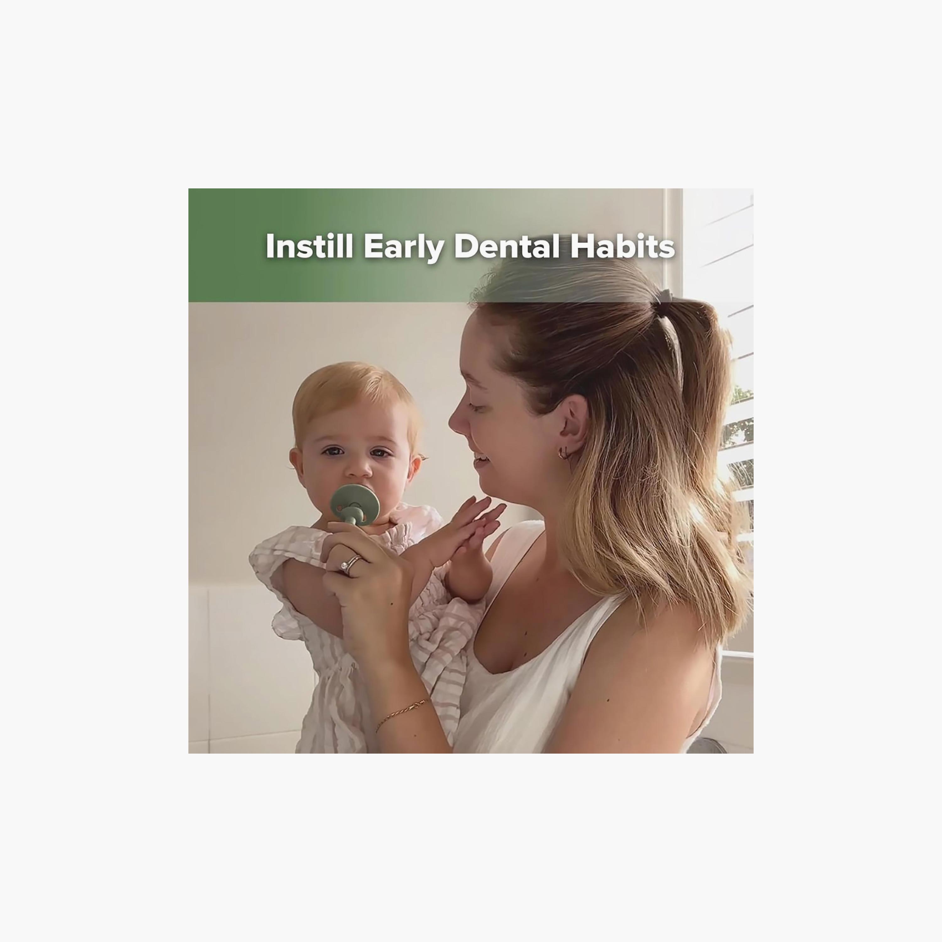 Haakaa 360° Silicone Toothbrush & Choke Free Shield-baby-bathandcare-oralcare-image-4