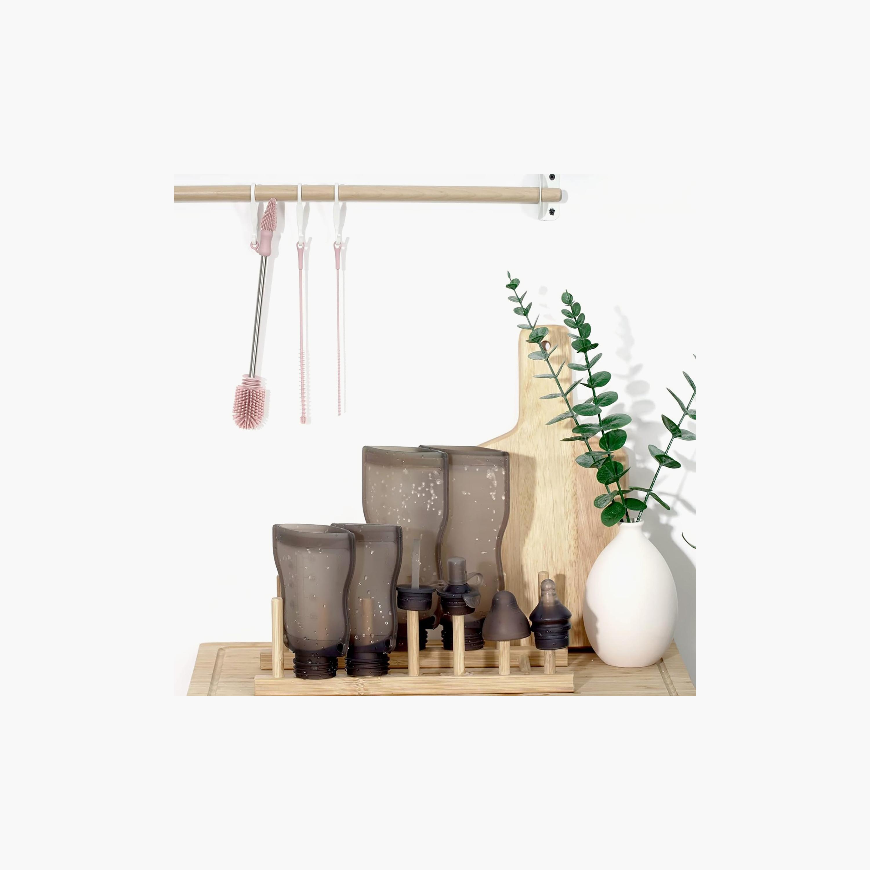 مجموعة فرشاة تنظيف السيليكون ذات الطرفين من هاكا-baby-feeding-accessories-image-3