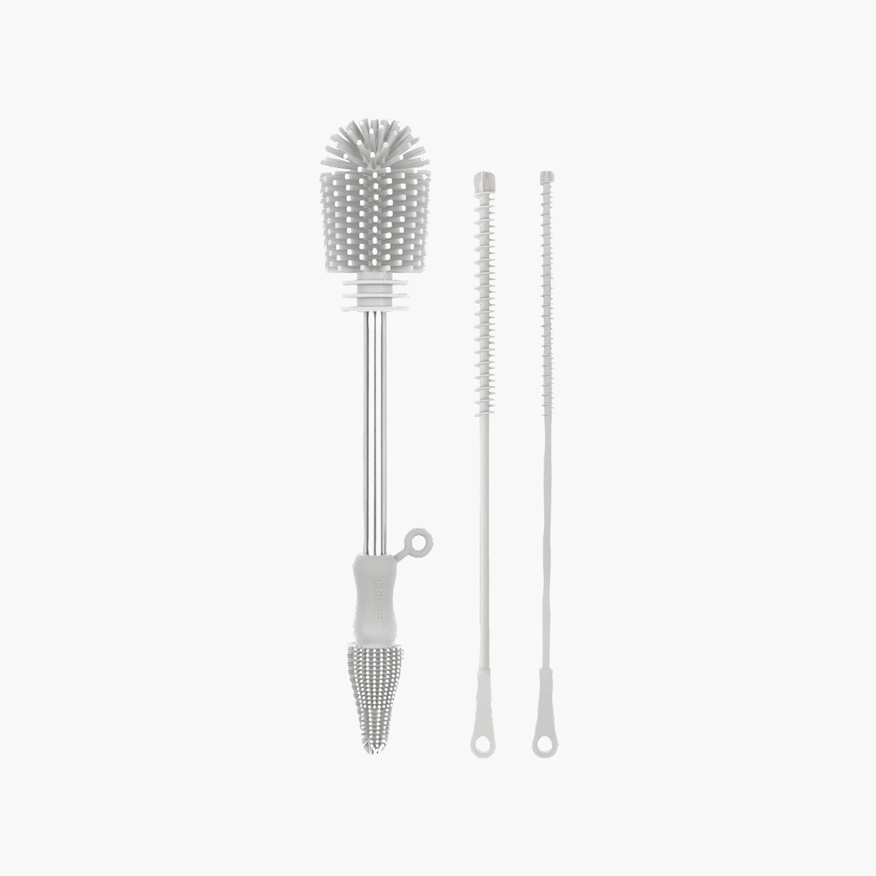 مجموعة فرشاة تنظيف السيليكون ذات الطرفين من هاكا-baby-feeding-accessories-image-1