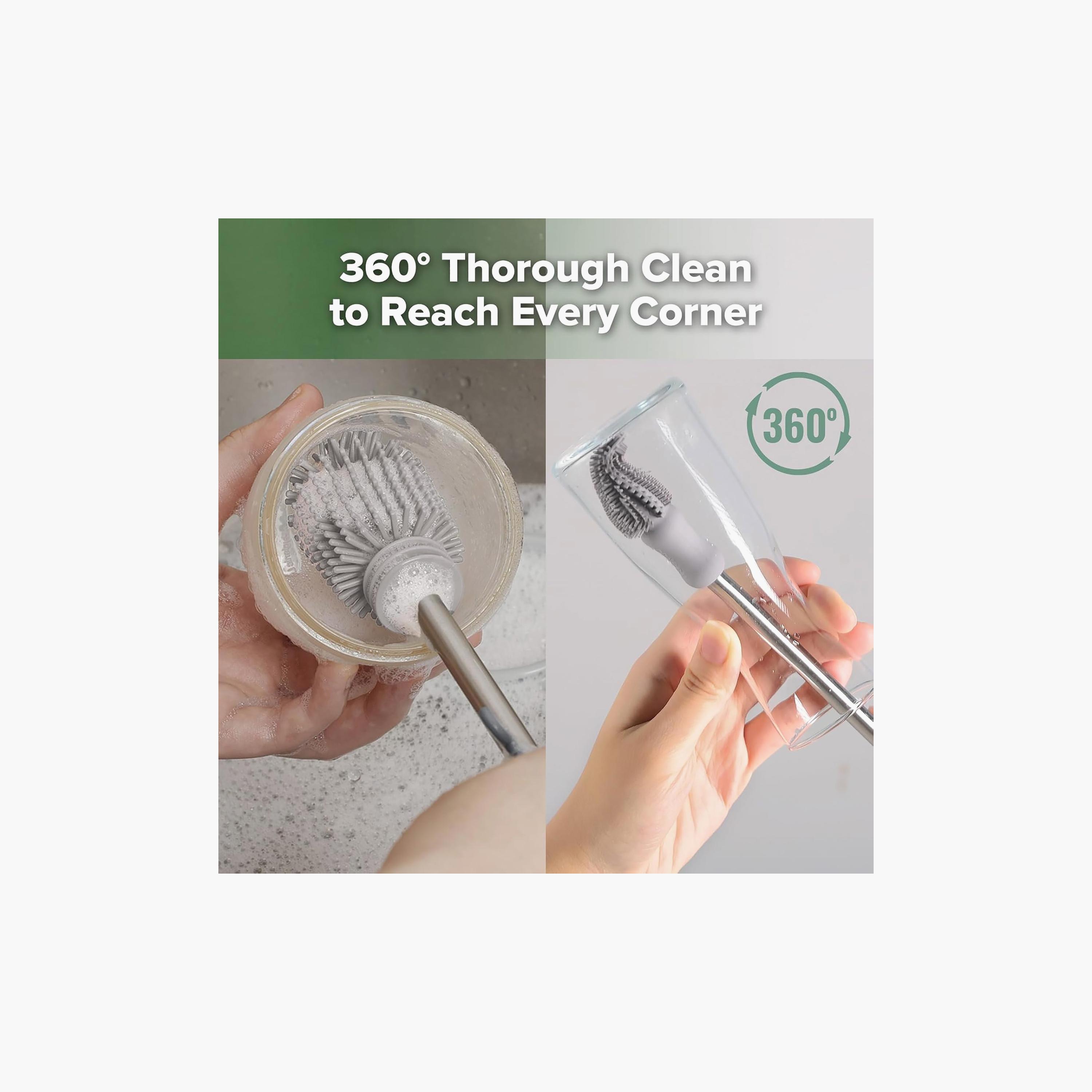 مجموعة فرشاة تنظيف السيليكون ذات الطرفين من هاكا-baby-feeding-accessories-image-4