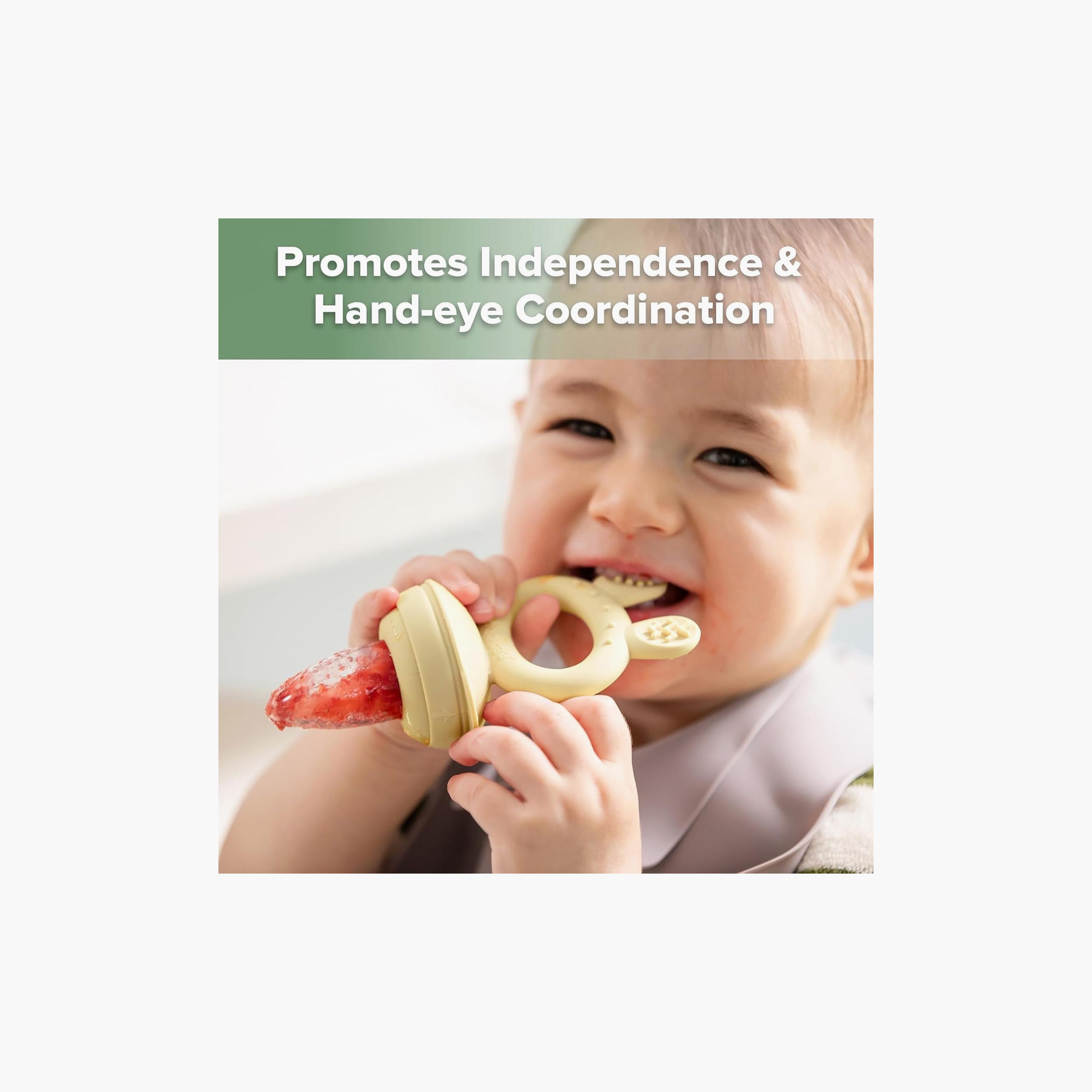 Haakaa Food Feeder Teether & Freeze Tray - Oat-baby-feeding-mealtimeessentials-image-6