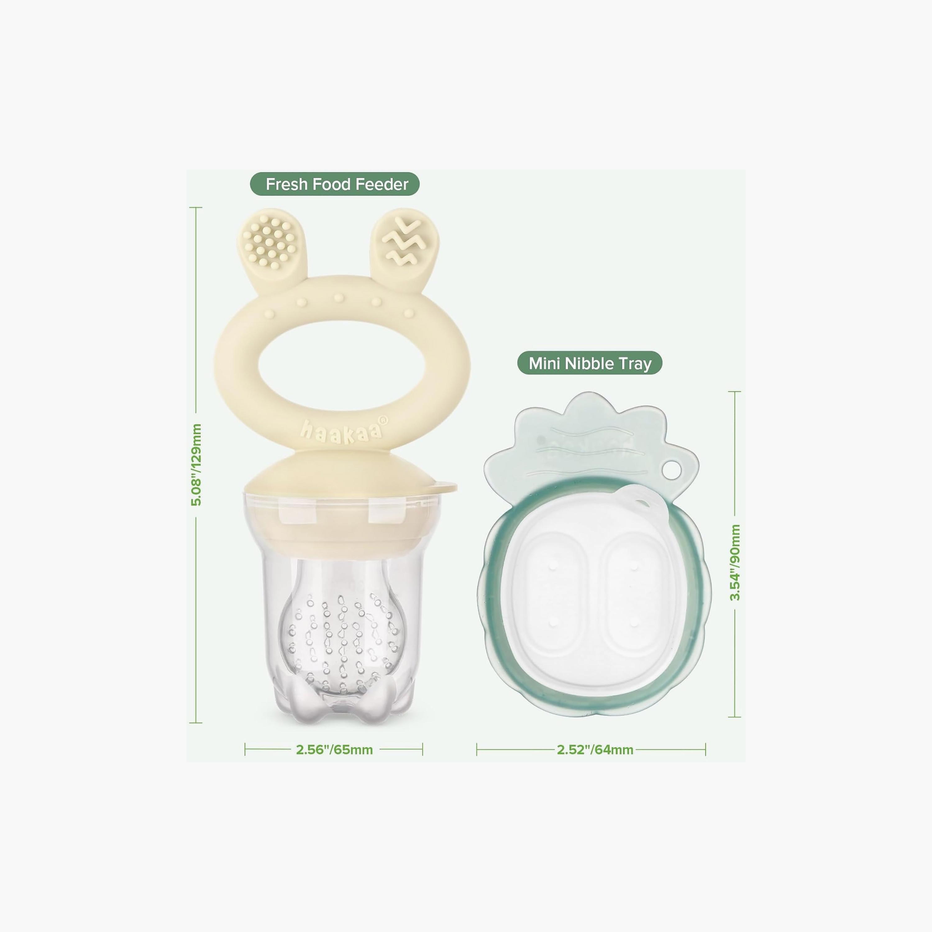 Haakaa Food Feeder Teether & Freeze Tray - Oat-baby-feeding-mealtimeessentials-image-9